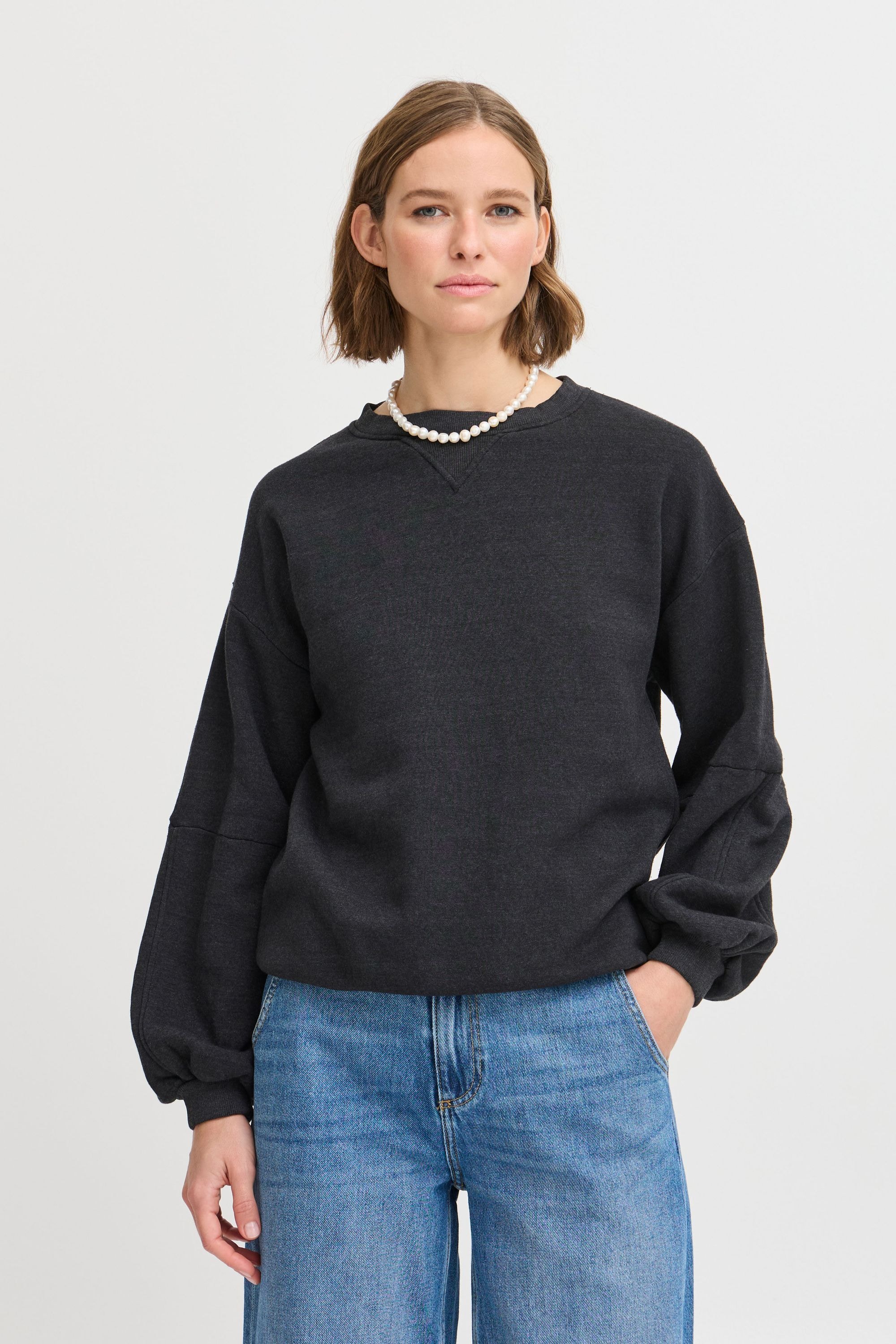 b.young Rundhalspullover »Rundhalspullover BYSTANA SWEAT -«