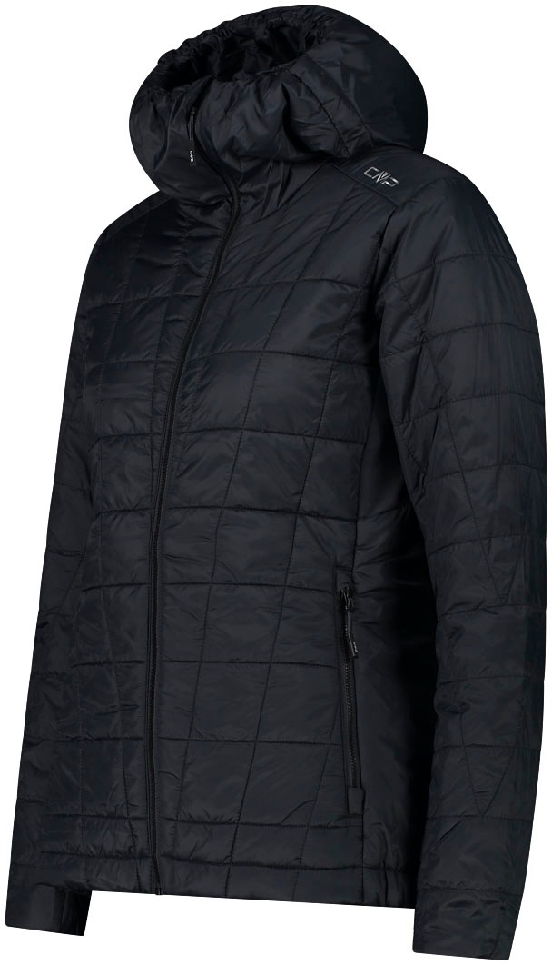 CMP Steppjacke »WOMAN JACKET FIX HOOD«, mit Kapuze