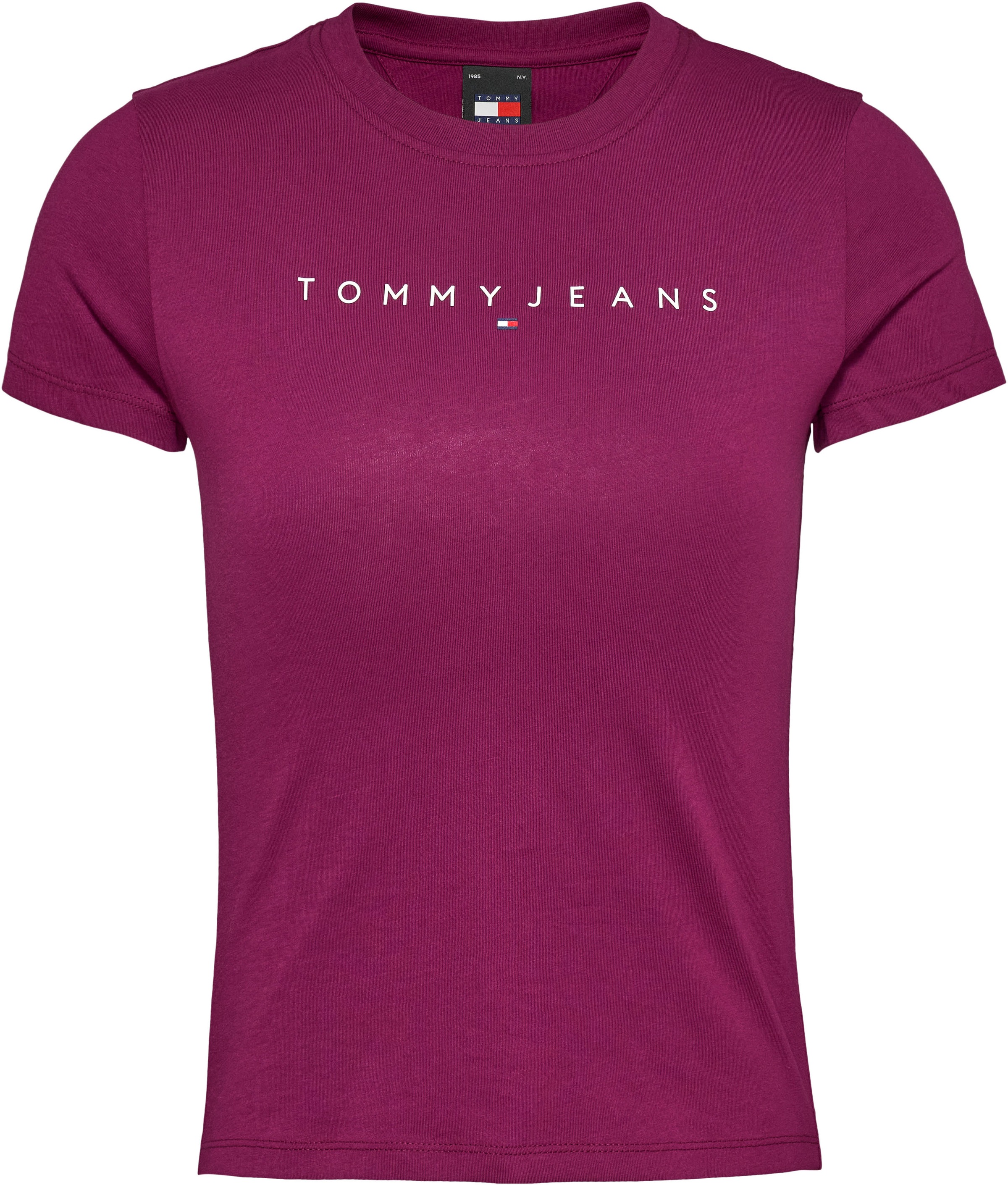 Tommy Jeans T-Shirt »TJW SLIM LINEAR TEE EXT«, mit Logo-Schriftzug