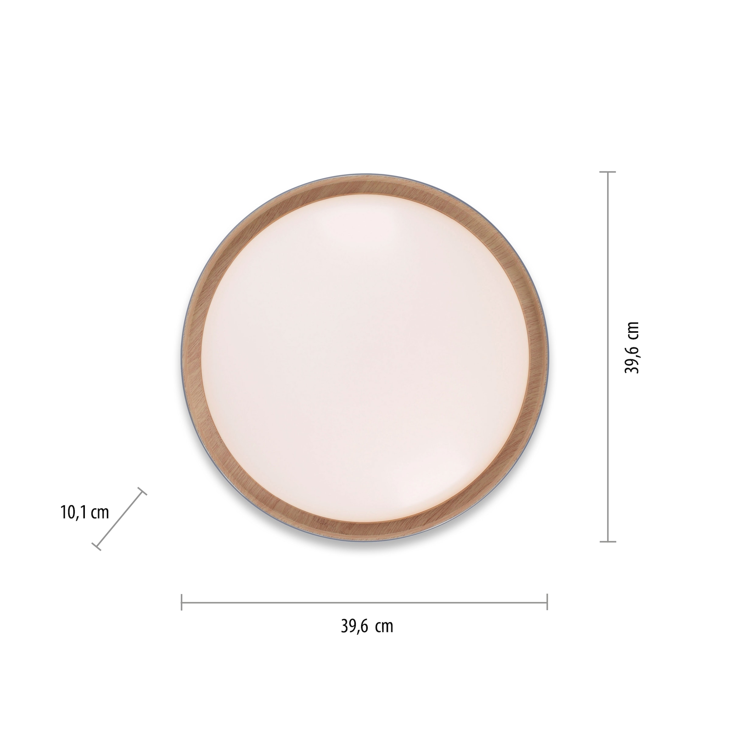 JUST LIGHT Deckenleuchte »EMILIA«, 1 flammig, Leuchtmittel LED-Board | LED fest integriert, LED, dimmbar, Switchmo