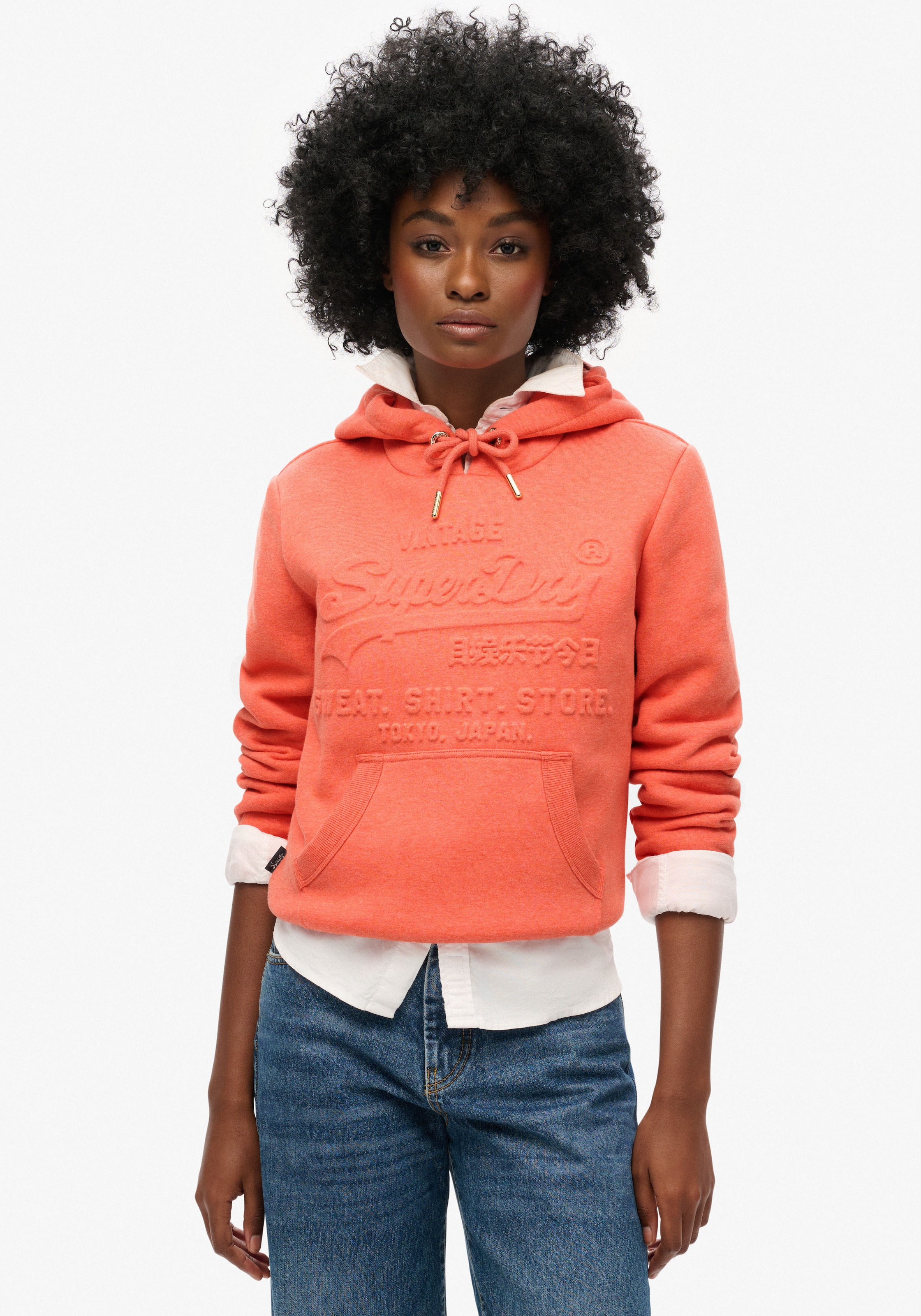 Superdry Kapuzensweatshirt »EMBOSSED VL GRAPHIC HOODIE«