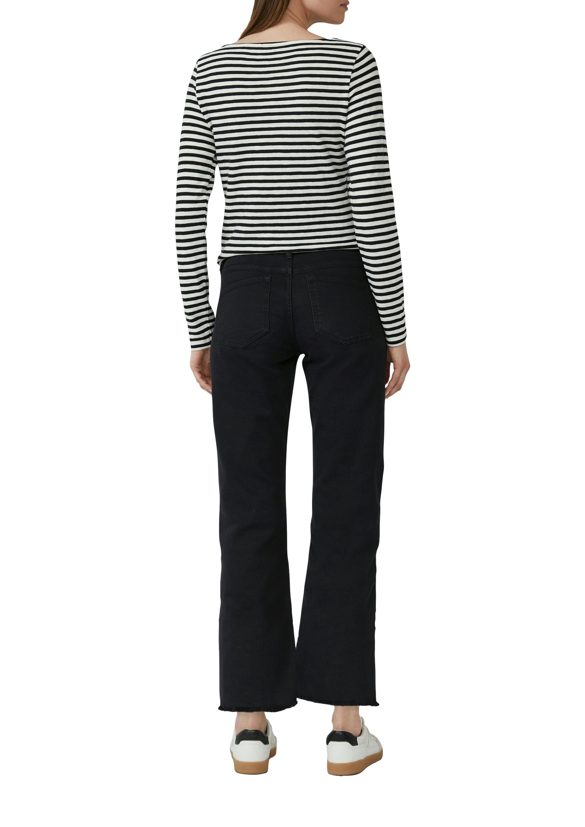 s.Oliver Langarmshirt mit Streifen Muster