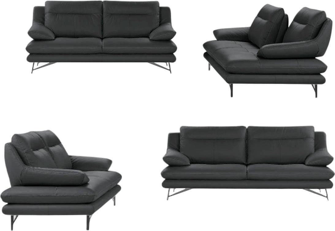 CALIA ITALIA 3-Sitzer »Cezanne, italienisches Design trifft erstklassigen Sitzkomfort, Leder«, Edles Designsofa in besonders langlebigen & pflegeleichten Lederarten