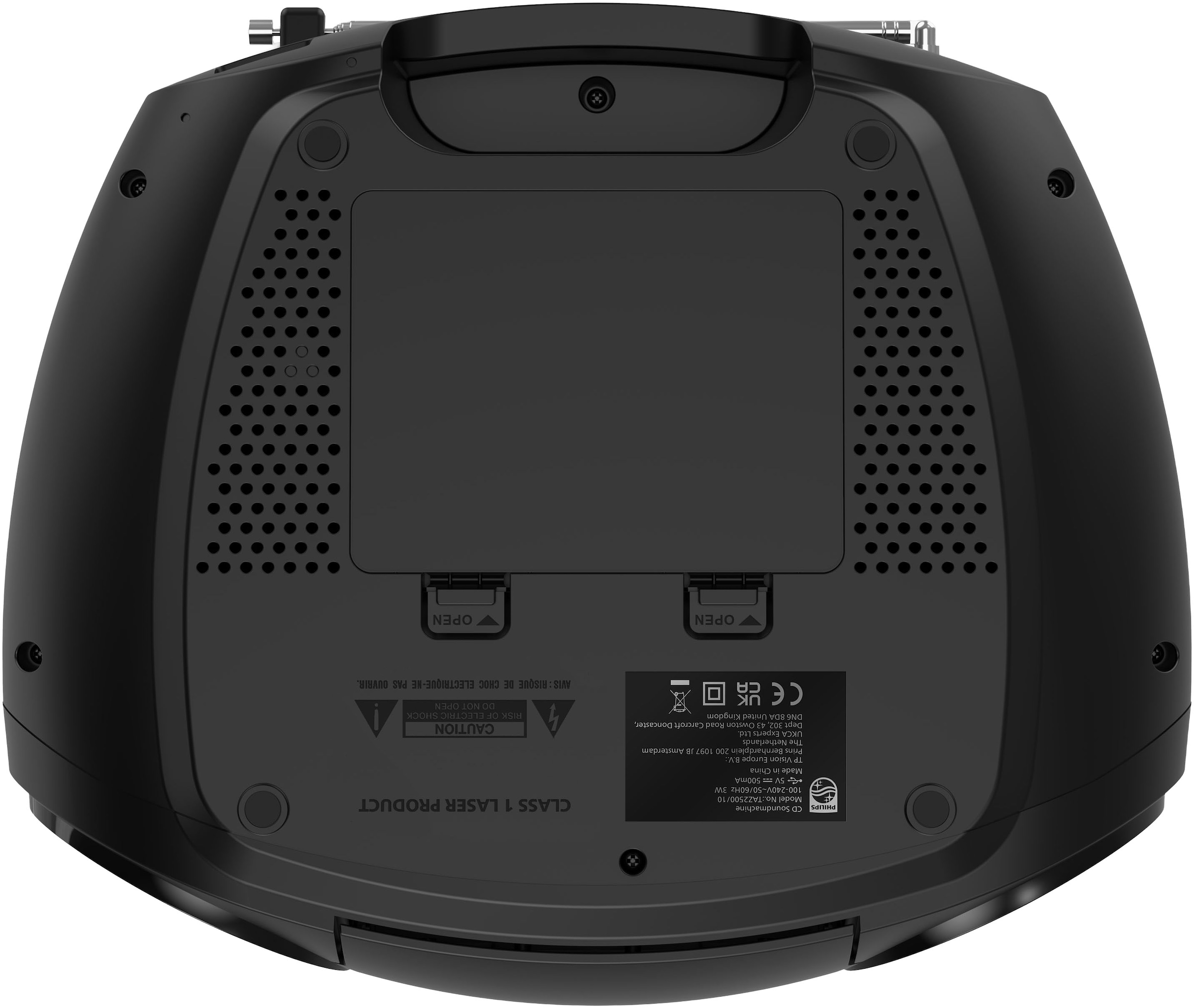 Philips Boombox »TAZ2500/10« (A2DP Bluetooth | AVRCP Bluetooth | Bluetooth Digitalradio (DAB+) | UKW mit RDS 3 W)