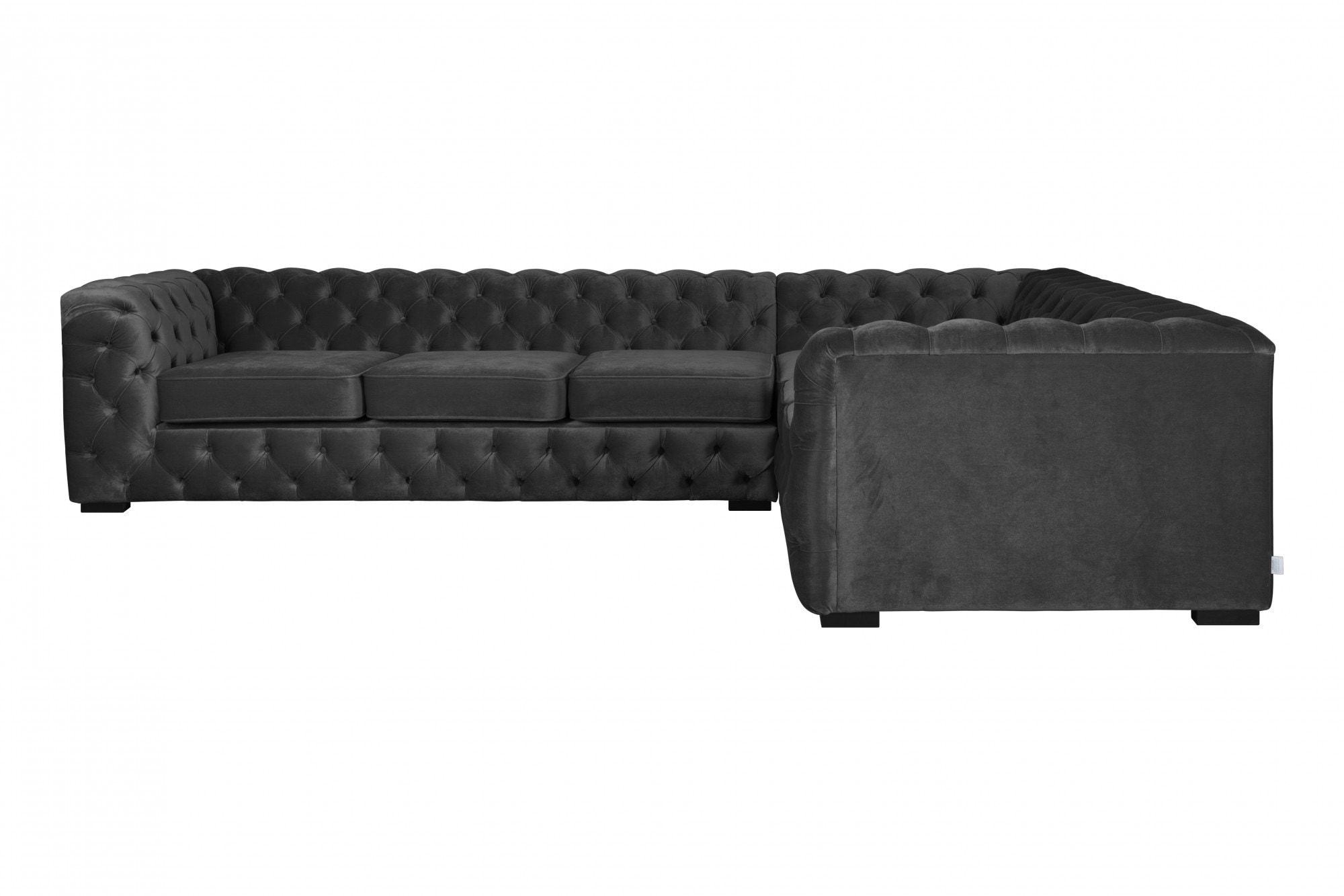 Guido Maria Kretschmer Home&Living Chesterfield-Sofa »KALINA L-Form«, hochwertig Chesterfield-Ausführung