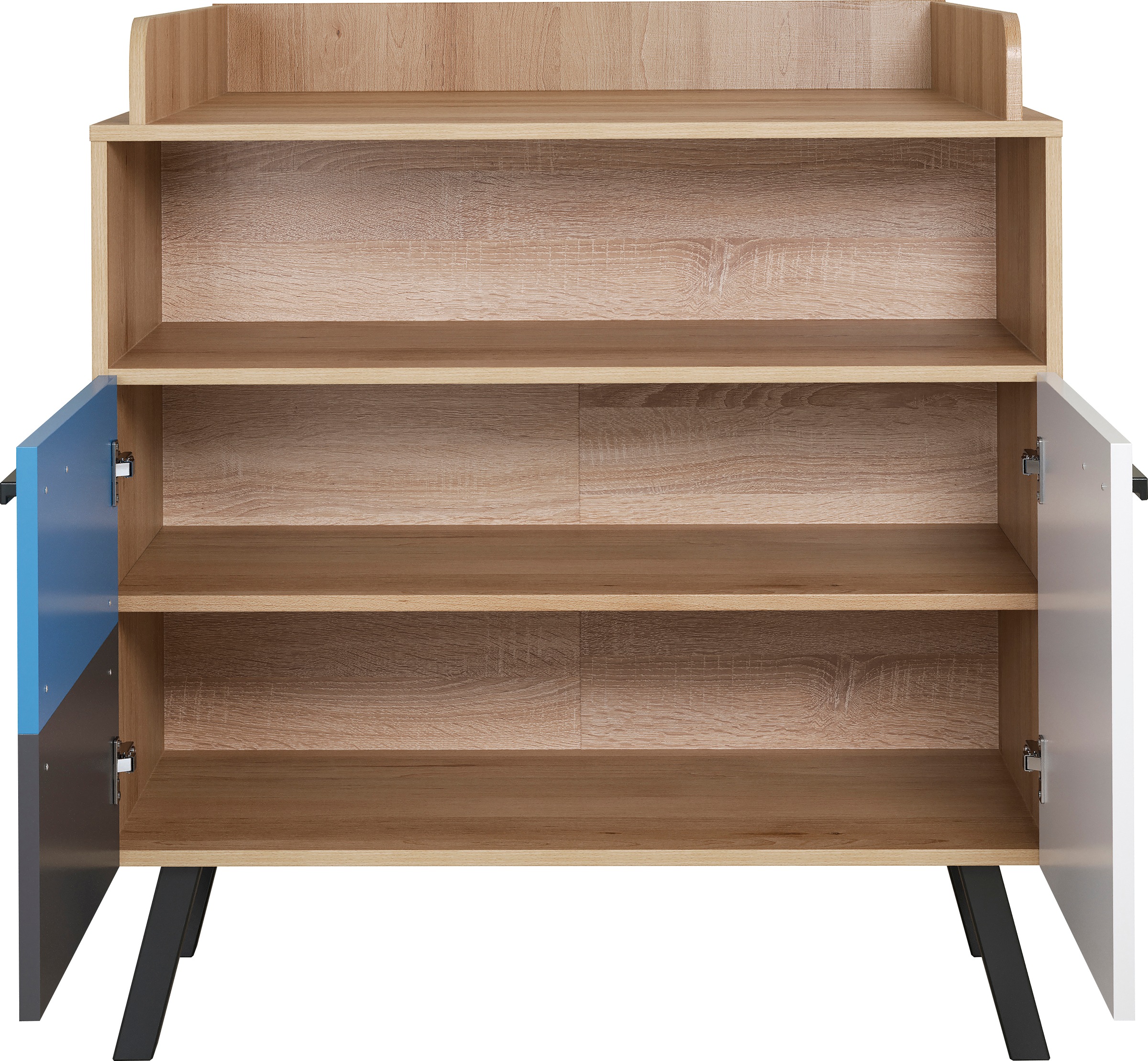 trendteam Babymöbel-Set »Mats«, (Set, 3 tlg., Bett, Wickelkommode, Schrank)