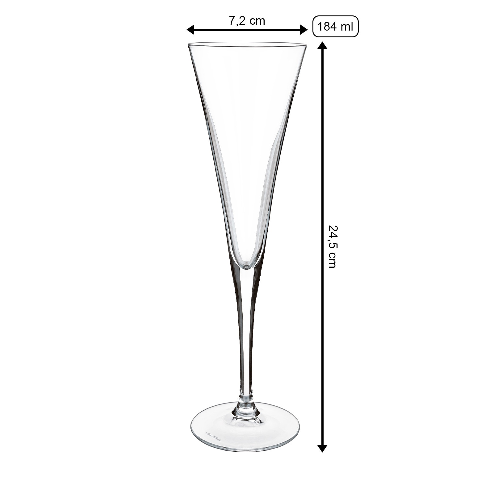 Villeroy & Boch Sektglas »Sektgläser Purismo Specials 120 ml 2er Set transparent«