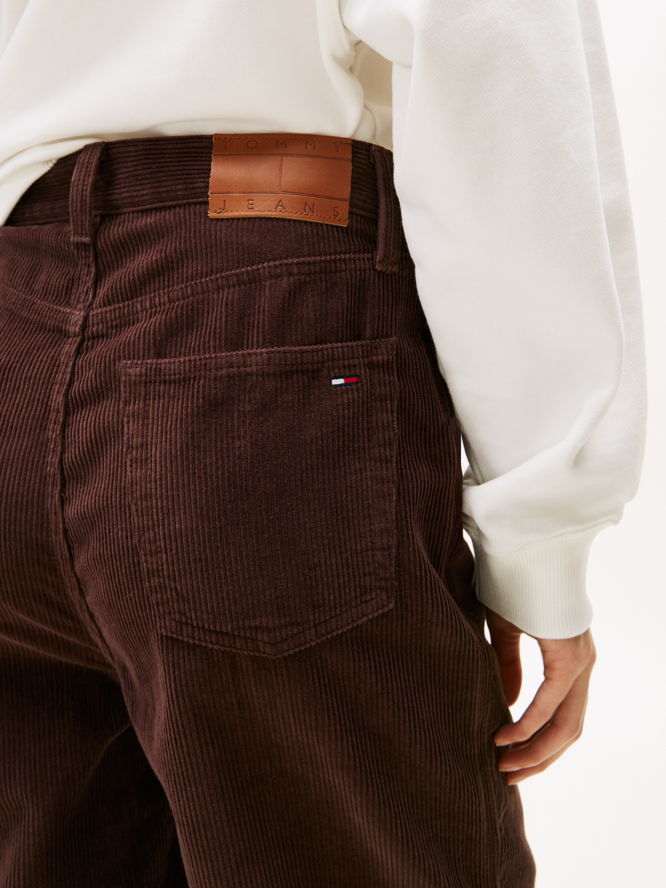 Tommy Jeans Cordhose »TJW CLAIRE HR WIDE CORD«