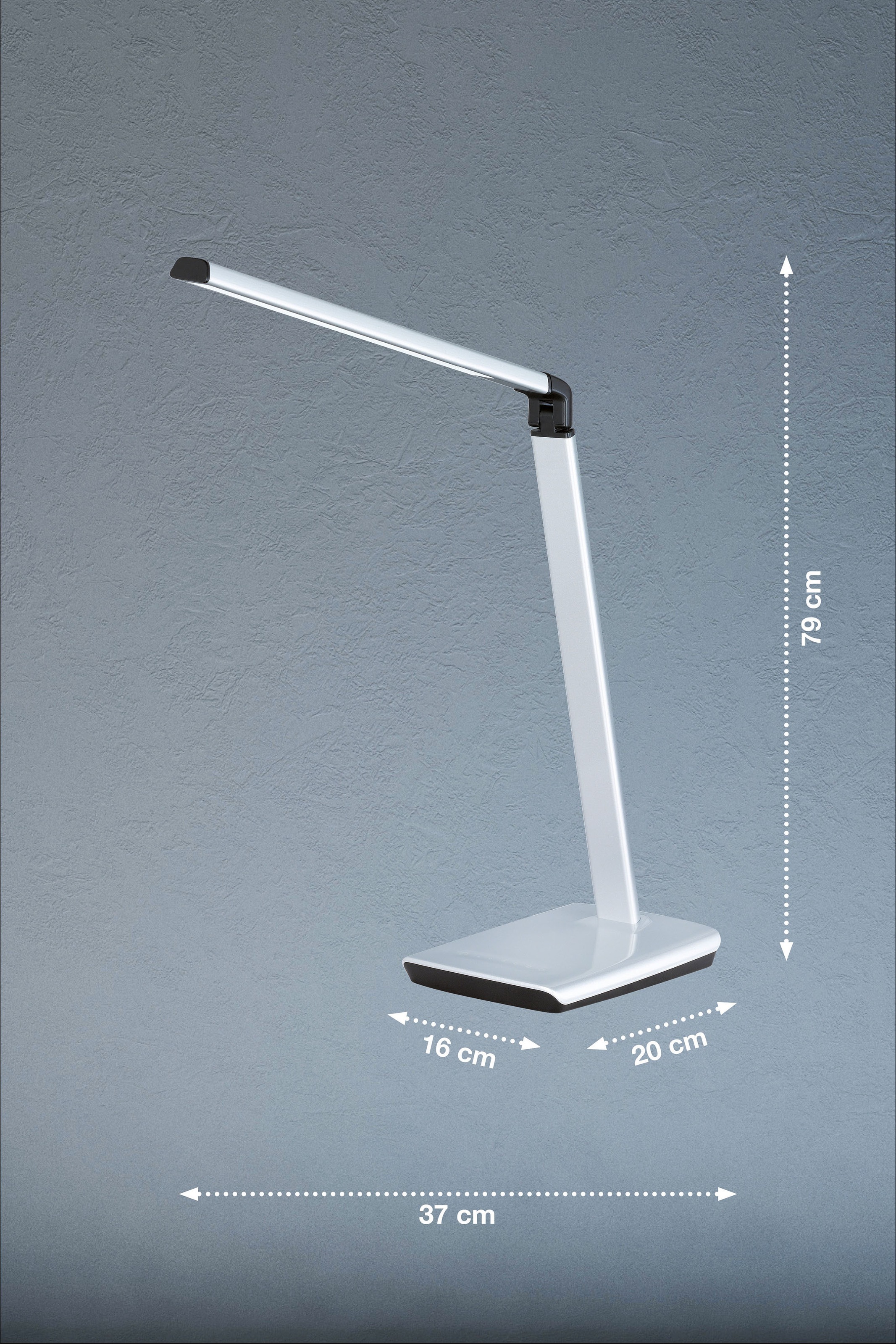 FISCHER & HONSEL LED Schreibtischlampe »Bright«, 1 flammig, Leuchtmittel LED-Modul | LED fest integriert