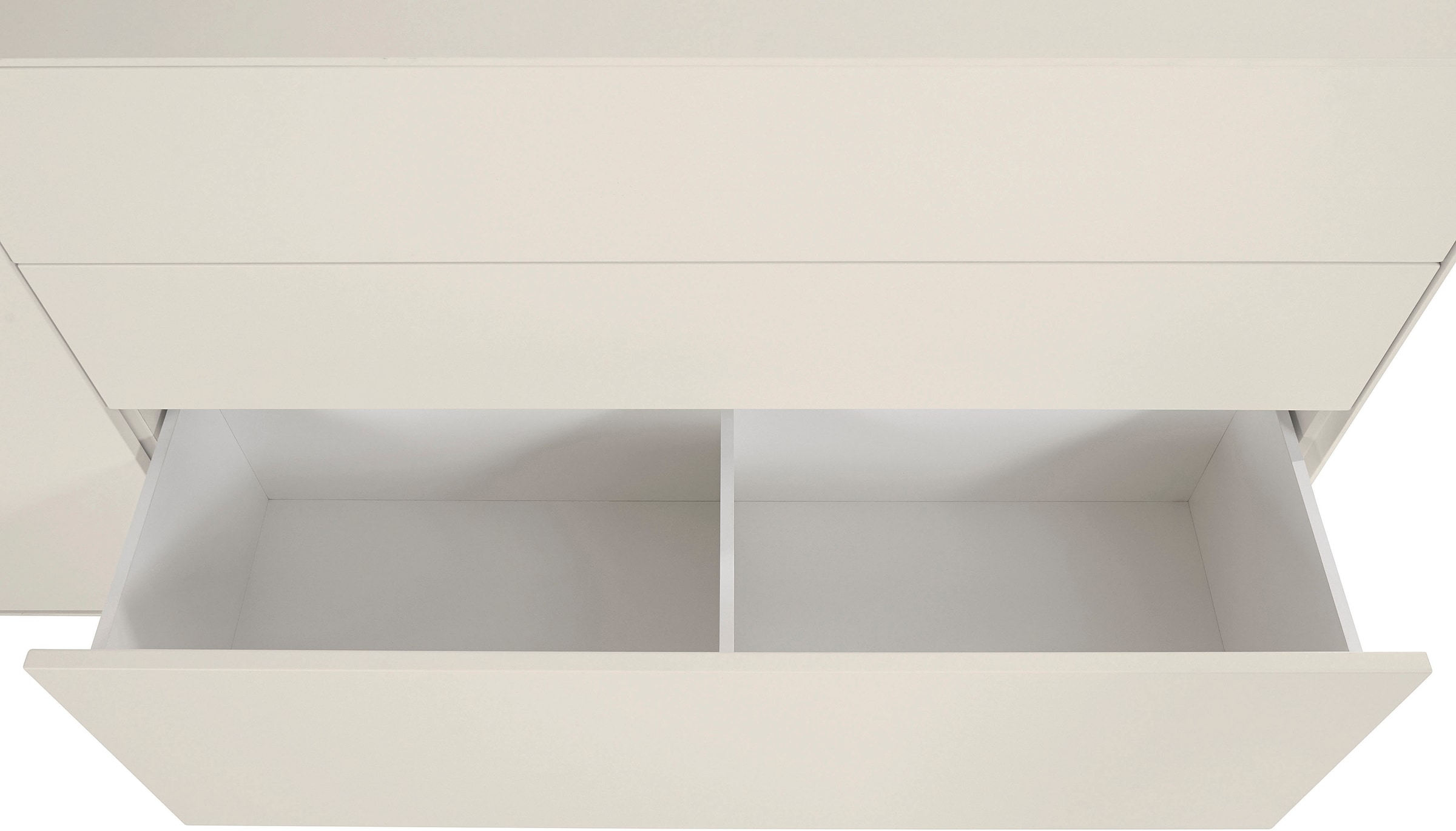 LeGer Home by Lena Gercke Sideboard »Essentials«, (2 St.), Breite: 279cm, MDF lackiert, Push-to-open-Funktion