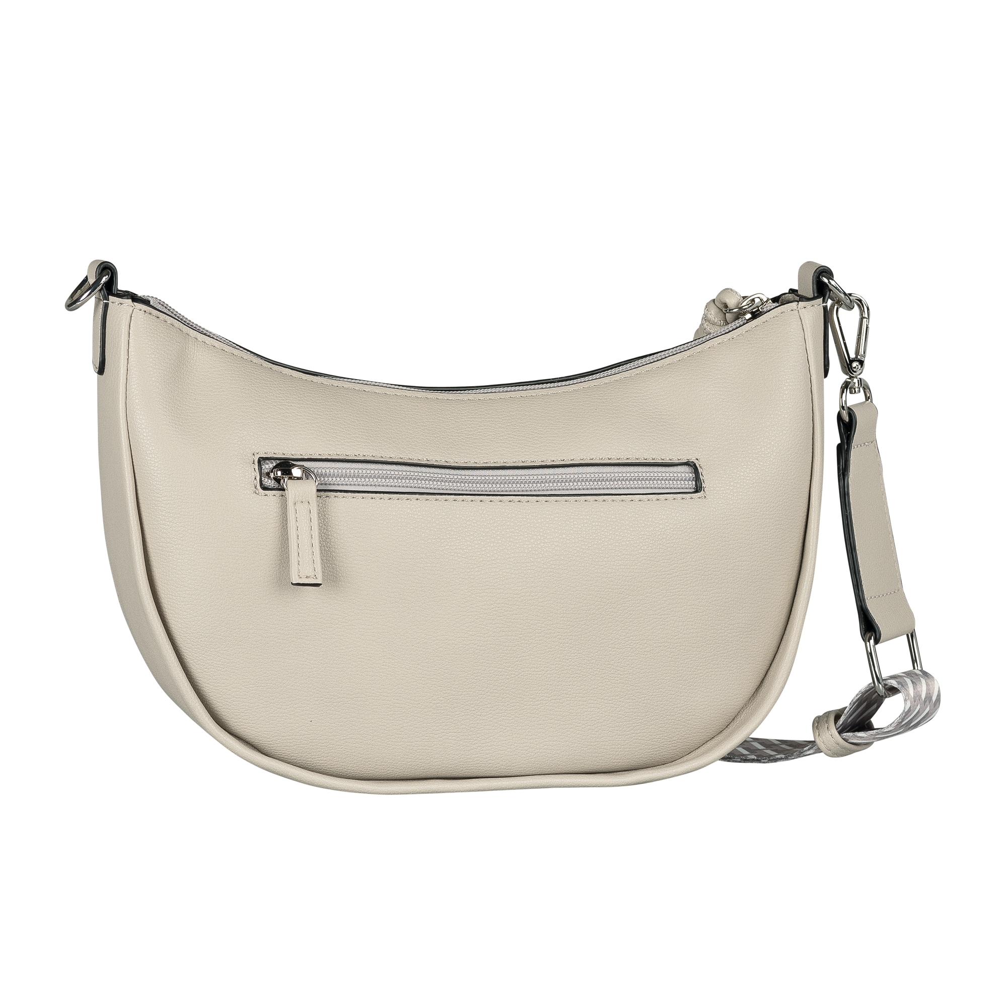 TOM TAILOR Handtasche »Tatiana« fein gewebter dreifarbiger Gurtband mit harmonischem „T“´Logodruck