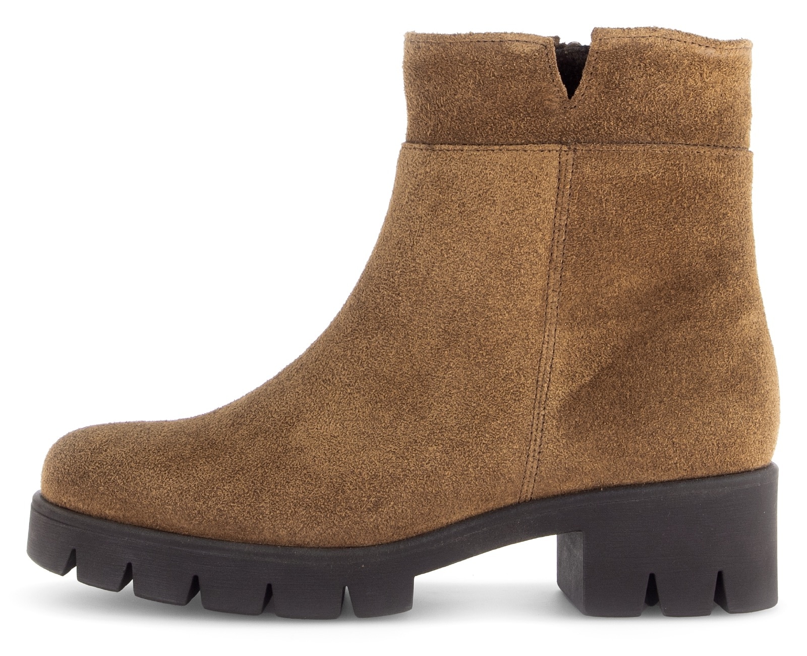 Gabor Stiefelette, Blockabsatz, Boots, Chunky-Boots mit Innenreißverschluss