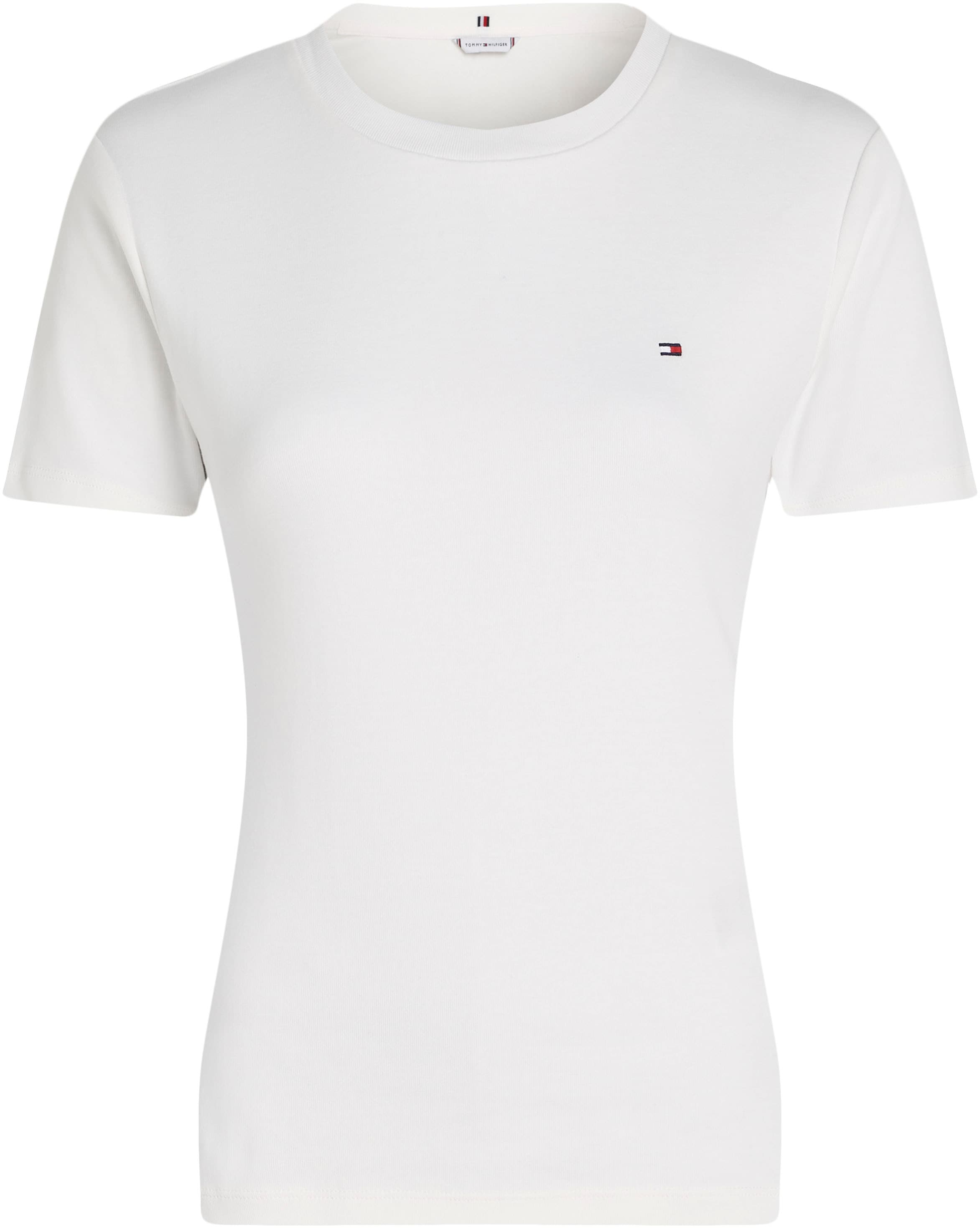 Tommy Hilfiger T-Shirt »SLIM CODY C-NK SS«, mit Logostickerei