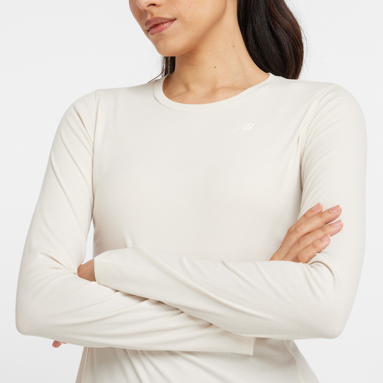 New Balance Langarmshirt »Micro-Rib Long Sleeve«