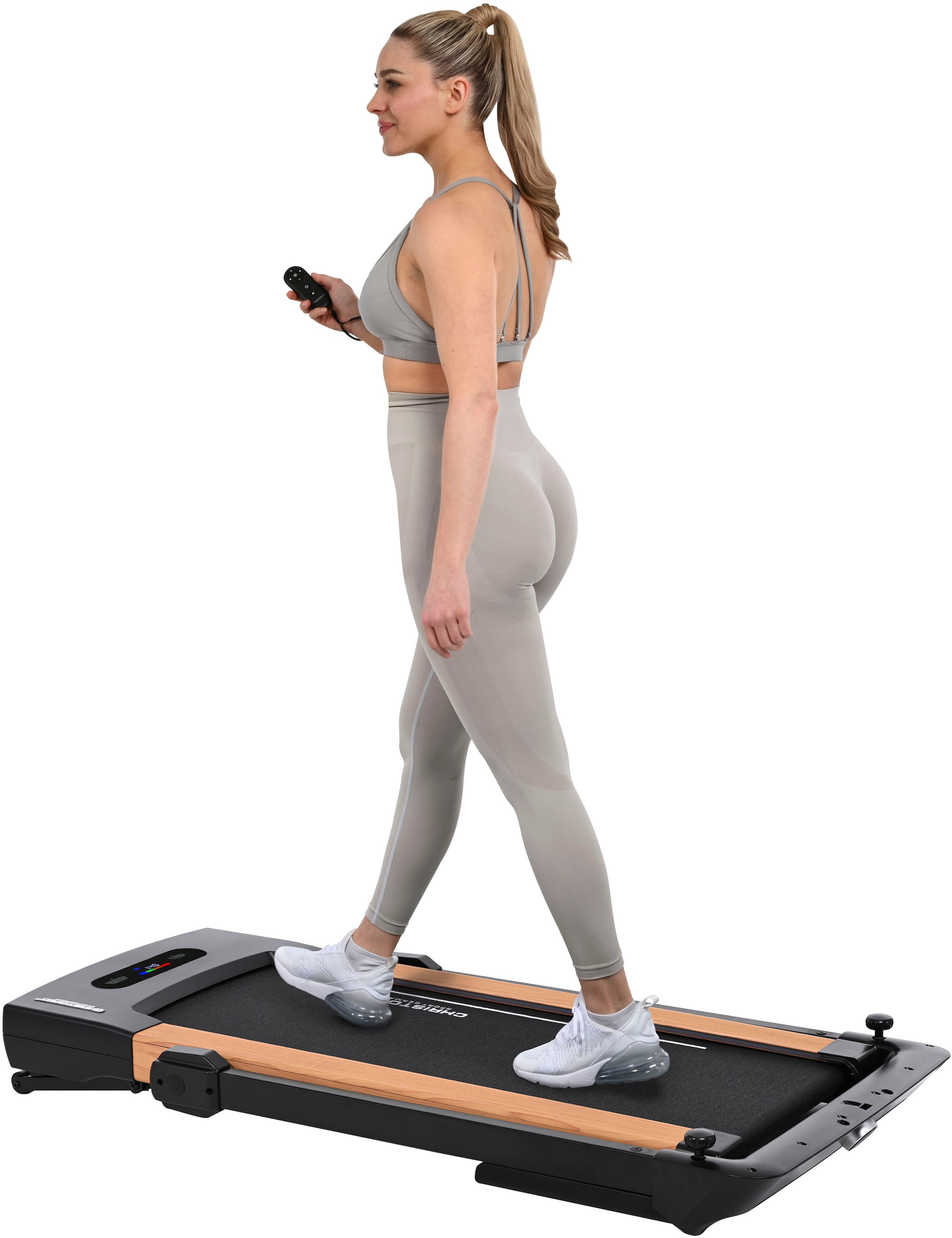 Christopeit Sport® Laufband »2 in 1 S«, (1 tlg., inkl. Bluetooth-Musikboxen), bis max. 14 km/h, klappbar