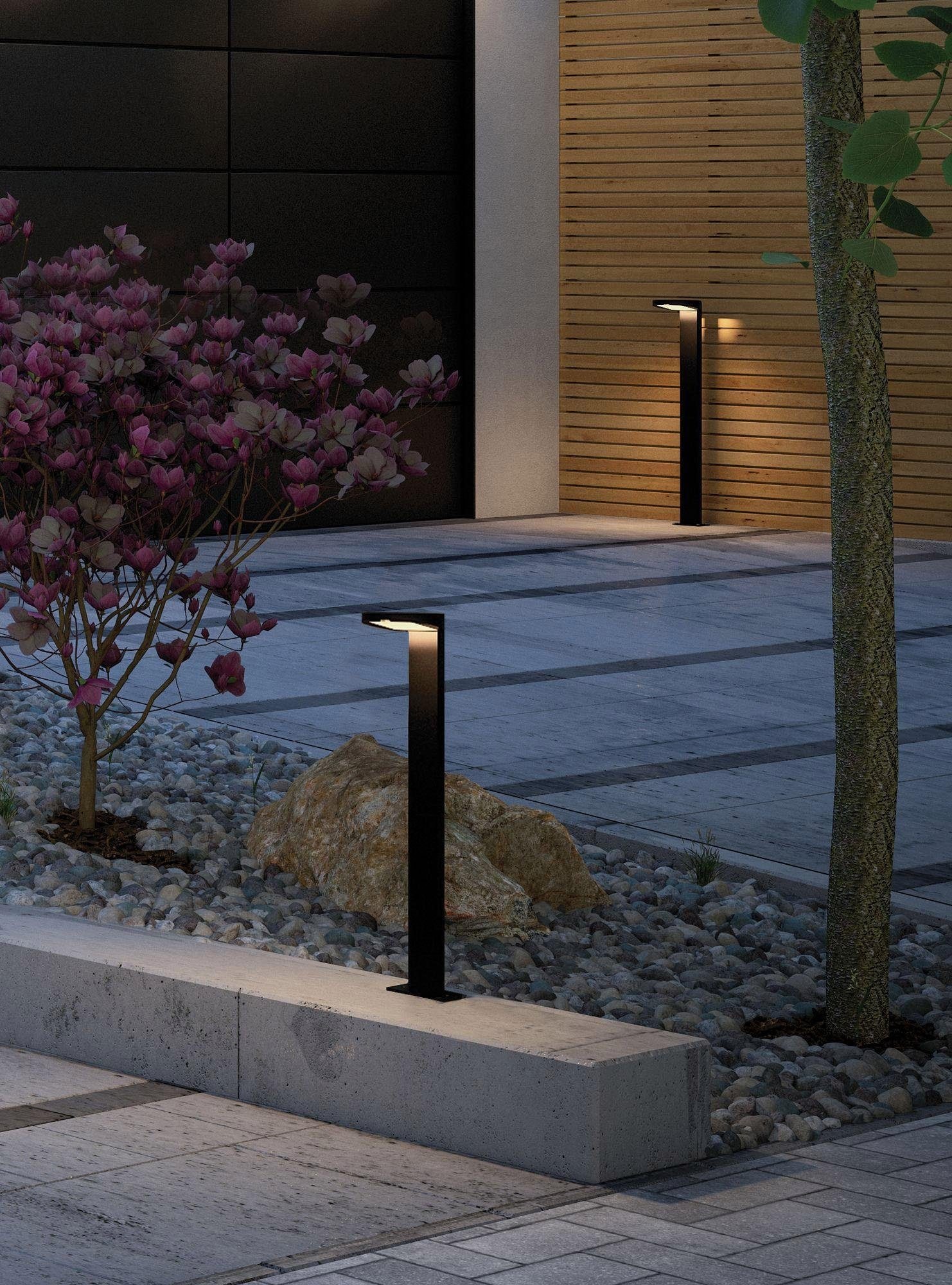 Paulmann LED Pollerleuchte »Ryse«, Leuchtmittel LED-Modul | LED fest integriert, LED-Modul