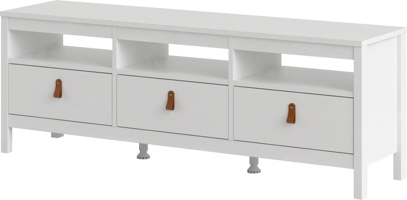 Home affaire TV-Bank »Madrid, TV-Möbel, Fernsehtisch, TV-Unit, Media-Möbel, Sideboard,« mit 3 Schubladen und 3 offenen Fächern, Breite 151 cm, Höhe 54 cm