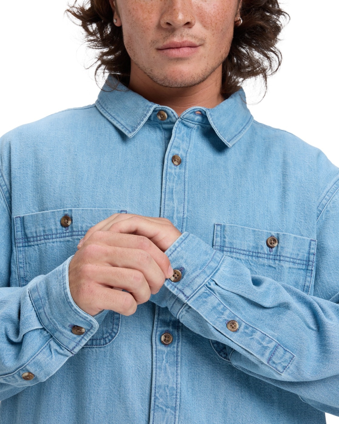 Quiksilver Langarmhemd »Bozeman Denim«