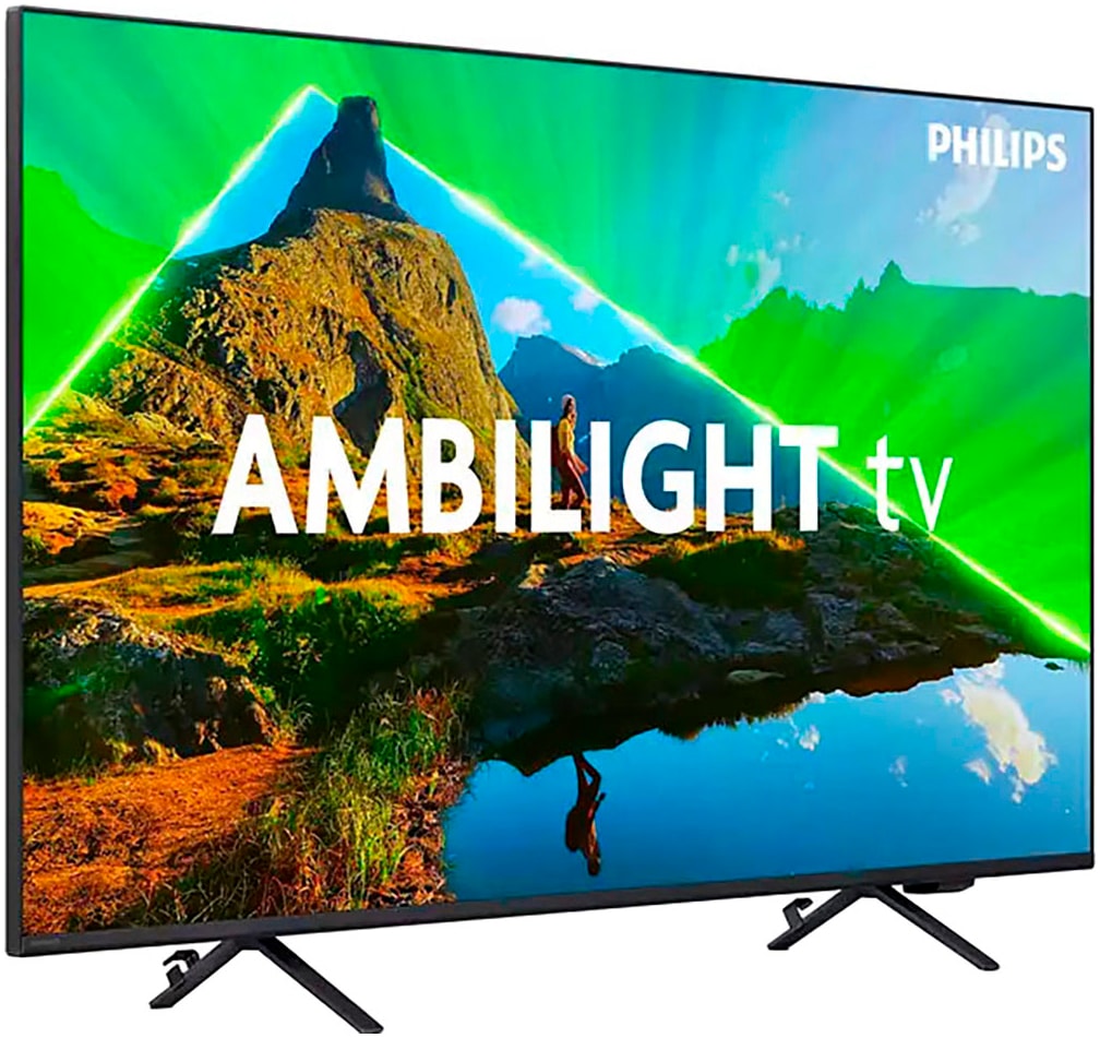 Philips LED-Fernseher »55PUS8349/12«, 4K Ultra HD, Smart-TV, WLAN, Dolby Atmos Sound, Ambilight (3-seitig)