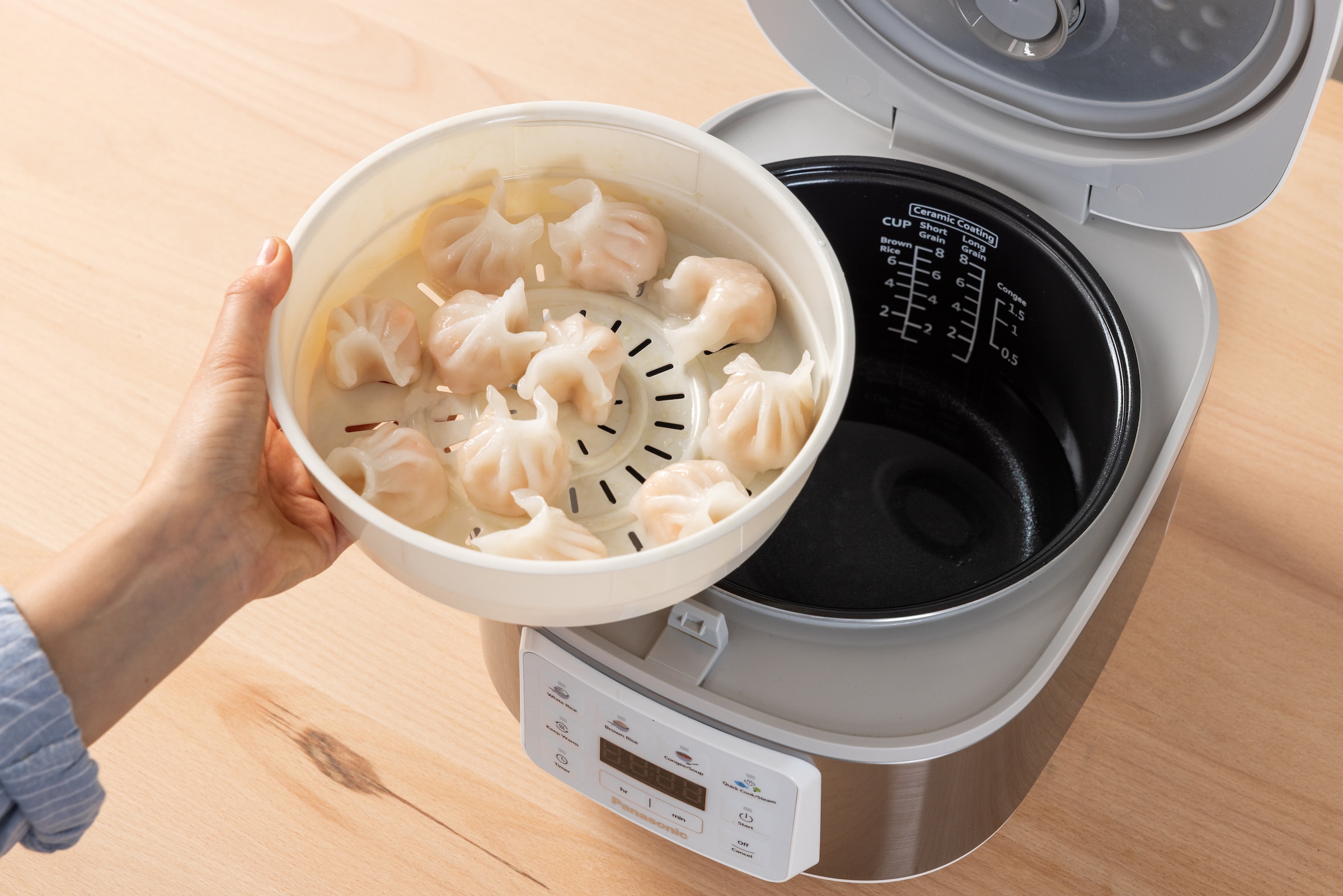 Panasonic Reiskocher »SR-DA152WXE« für bis zu 8 Portionen Reis auf einmal