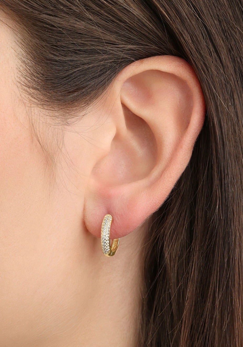 Noelani Paar Creolen »2036062« mit Zirkonia (synth.)