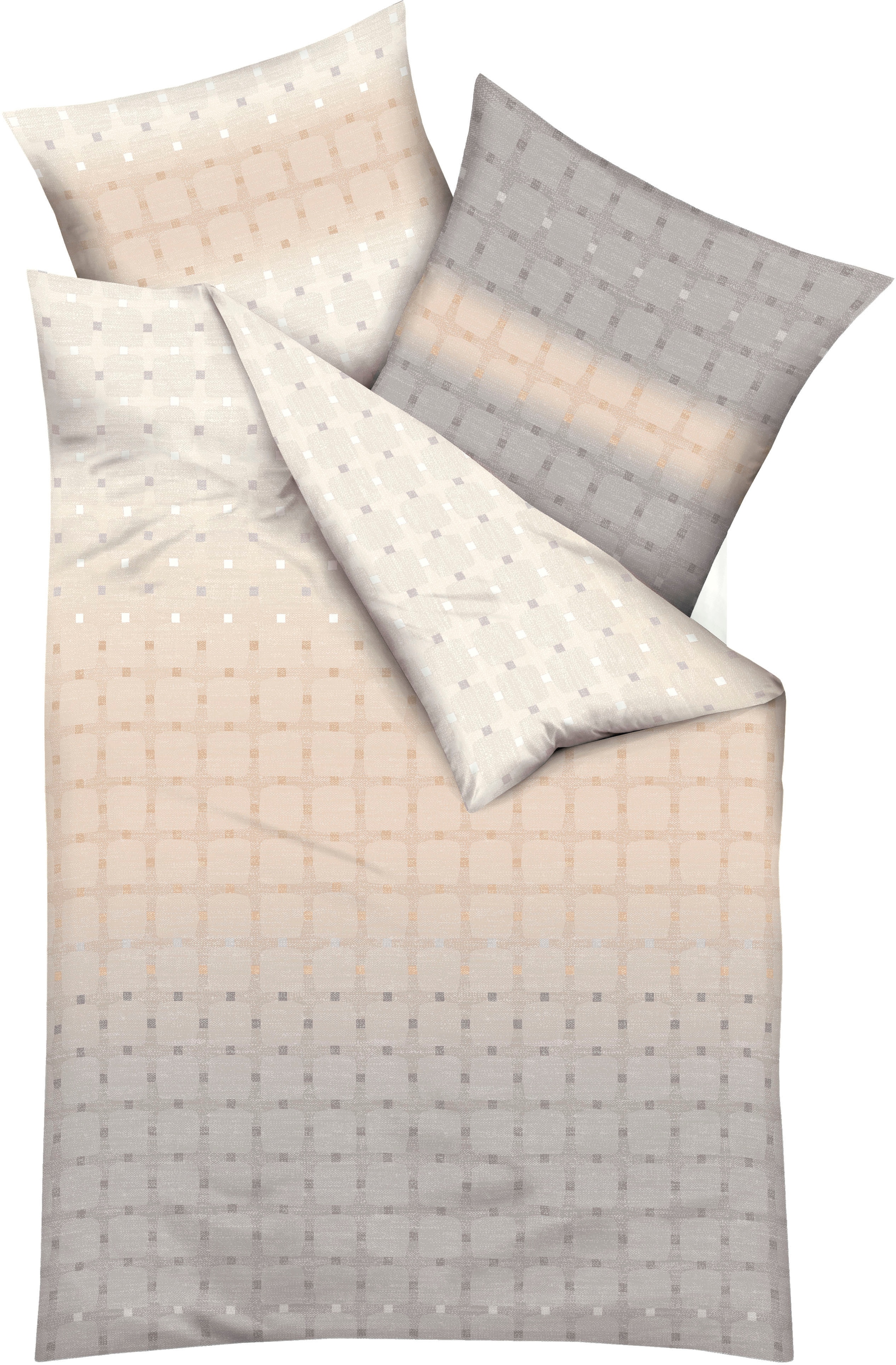 Kaeppel Bettwäsche »Cubes« 2 Stk. Mit grafischem Muster