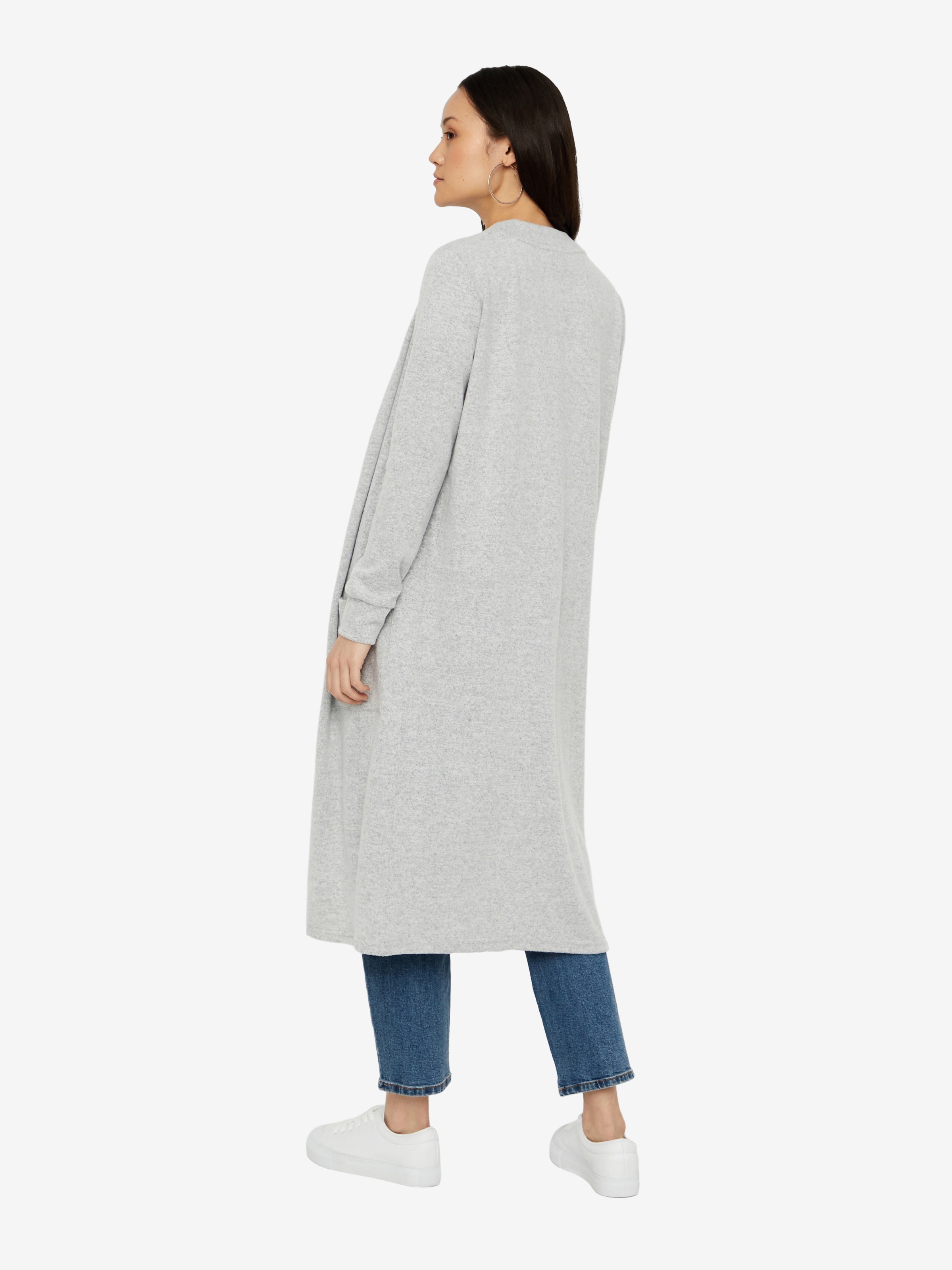 Noisy may Strickjacke »NMCITY L/S LONG CARDIGAN NOOS« Kunstfaser