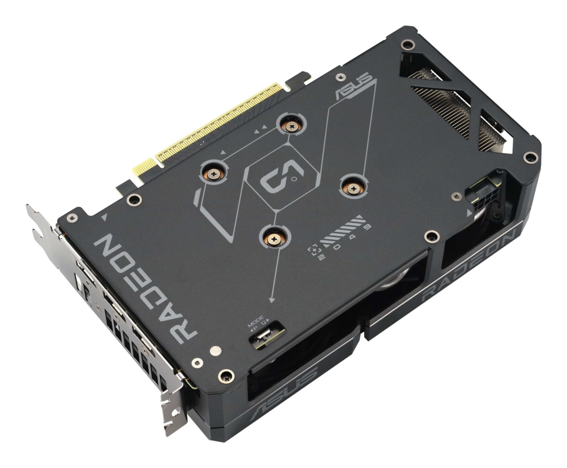 Asus Grafikkarte »DUAL-RX9060XT-16G«