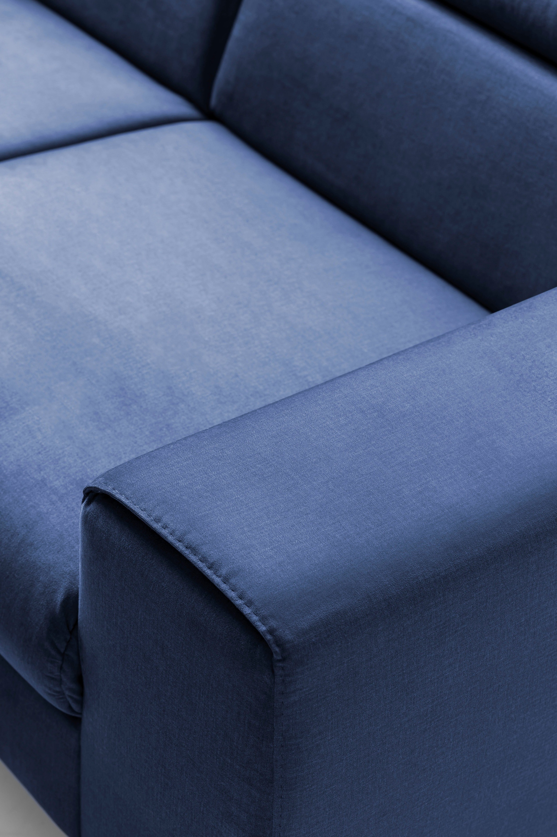 COTTA Polstergarnitur »Morven L-Form«, (Set), Set bestehend aus: Ecksofa mit Kopfteilverstellung & Hocker