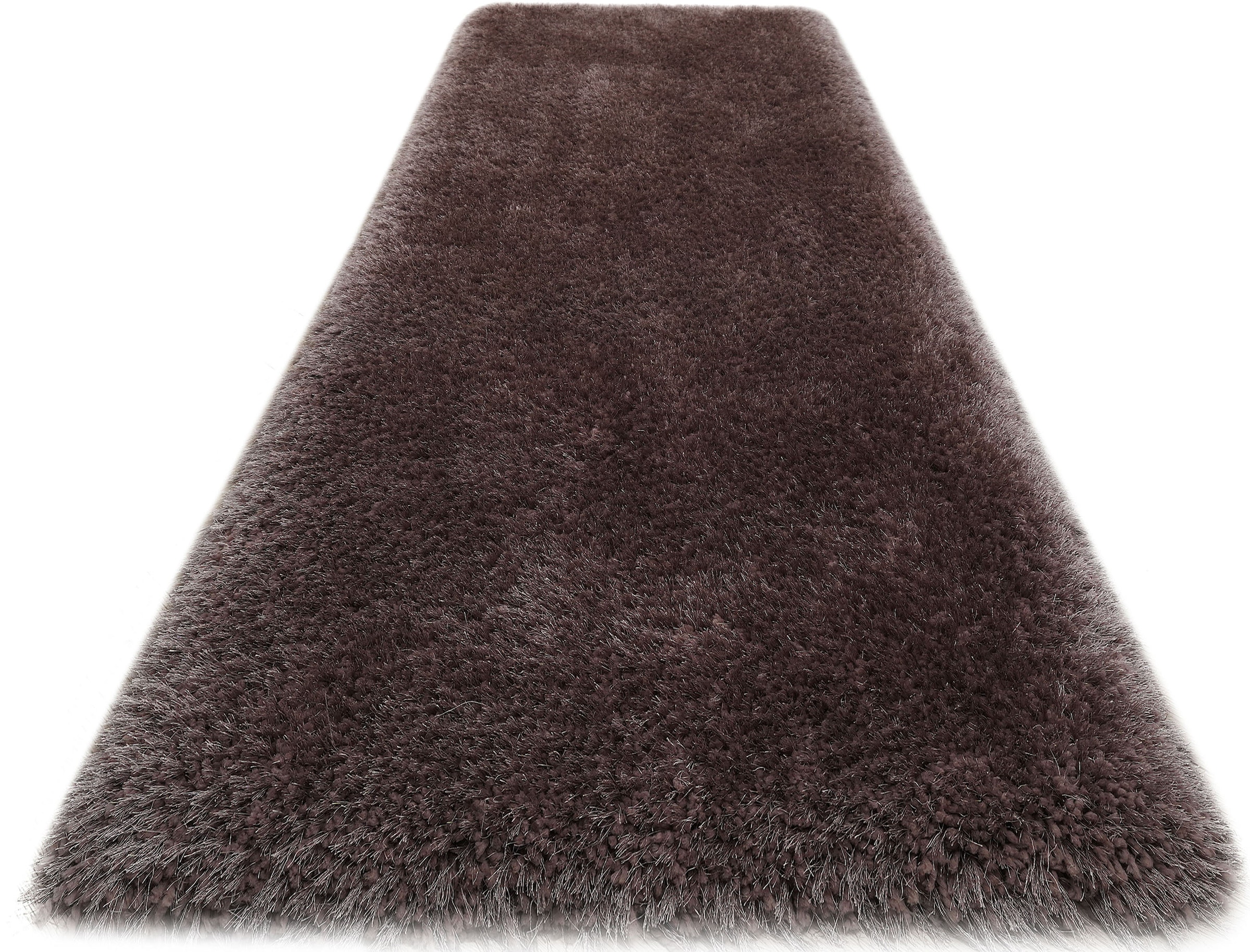 Guido Maria Kretschmer Home&Living Hochflor-Läufer »Micro exclusiv Teppich, sehr hoher Flor, weich durch Mikrofaser«, rechteckig, 78 mm Höhe, weich, Microfaser, unifarben, Schlafzimmer, Wohnzimmer, Esszimmer