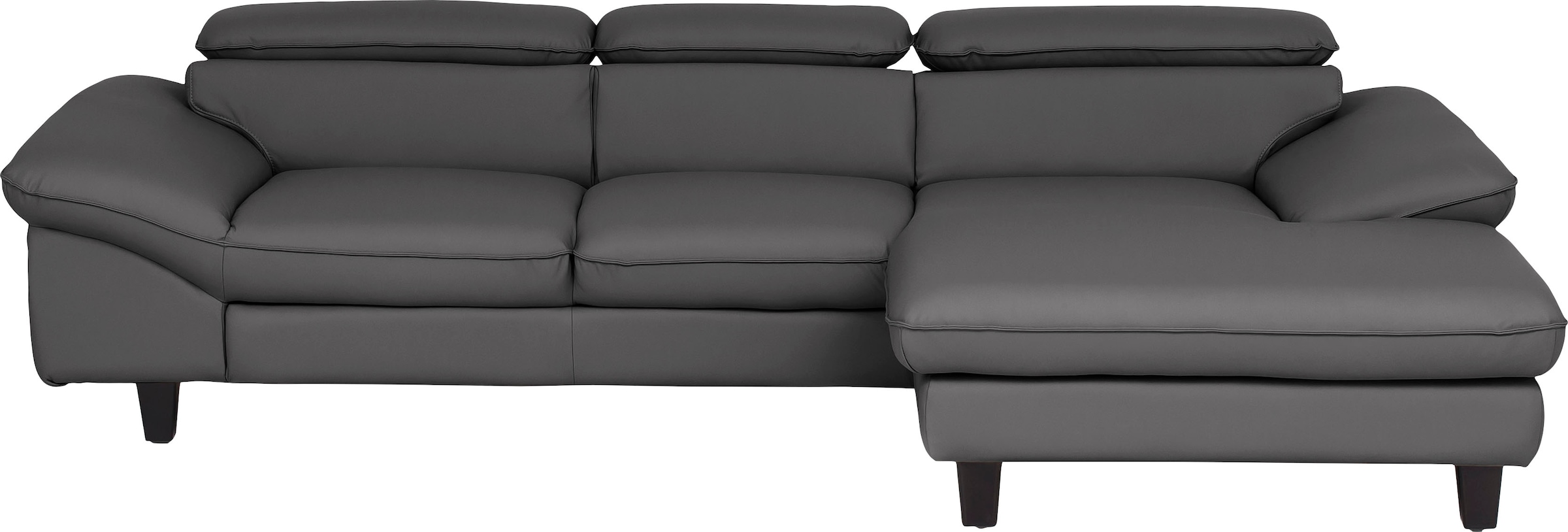 Home affaire Ecksofa »Pilot L-Form« mit Kopfteilverstellung, wahlweise mit Bettfunktion & Bettkasten