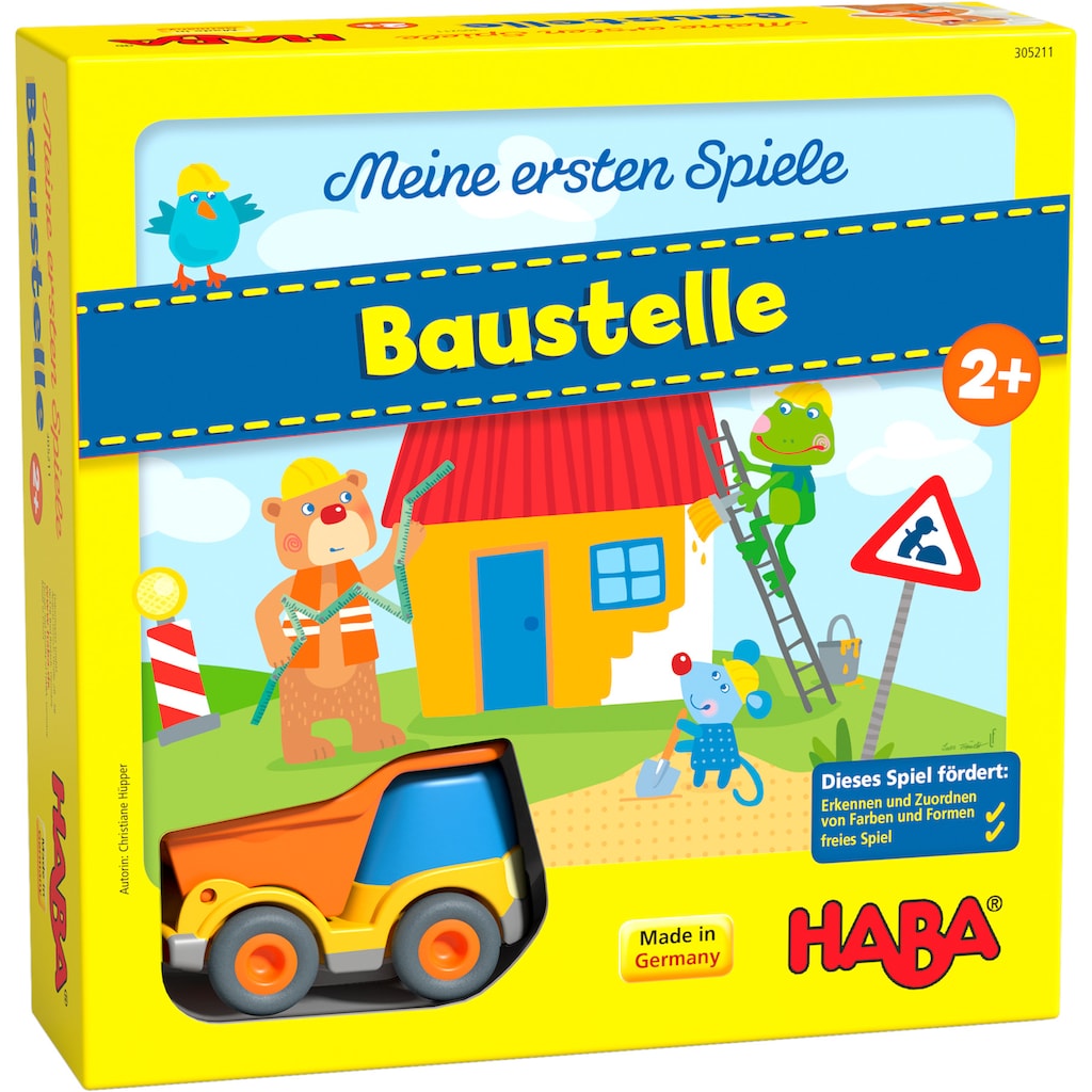 Haba Spiel »Meine ersten Spiele - Baustelle«