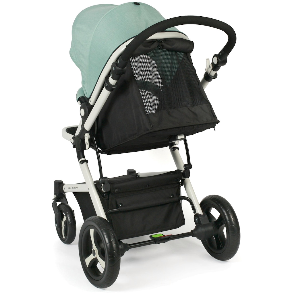 CHIC4BABY Kombi-Kinderwagen »Passo, mint«, 15 kg