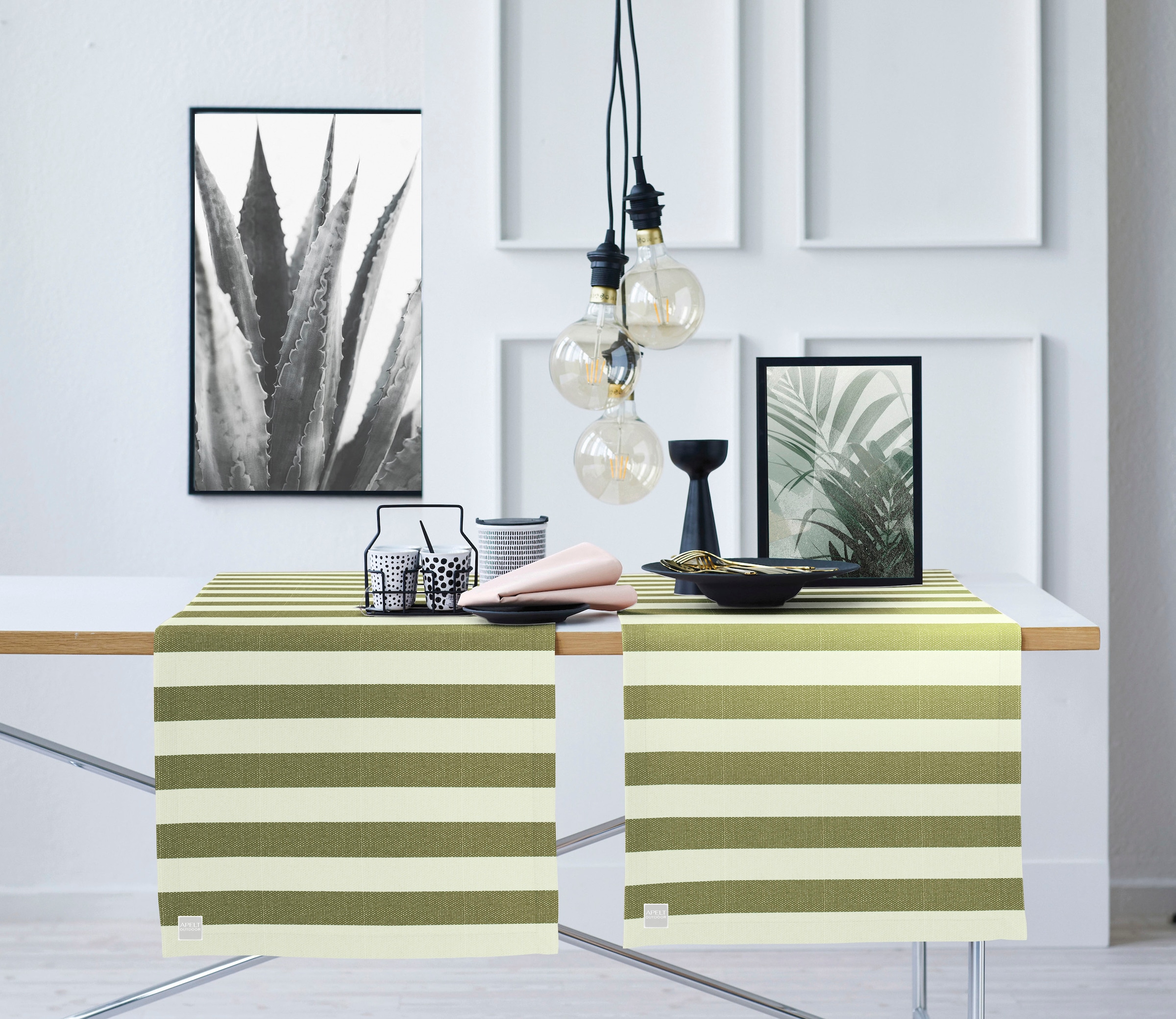 APELT Tischläufer »3967 Outdoor, Sommerdeko, Sommer« Jacquardgewebe