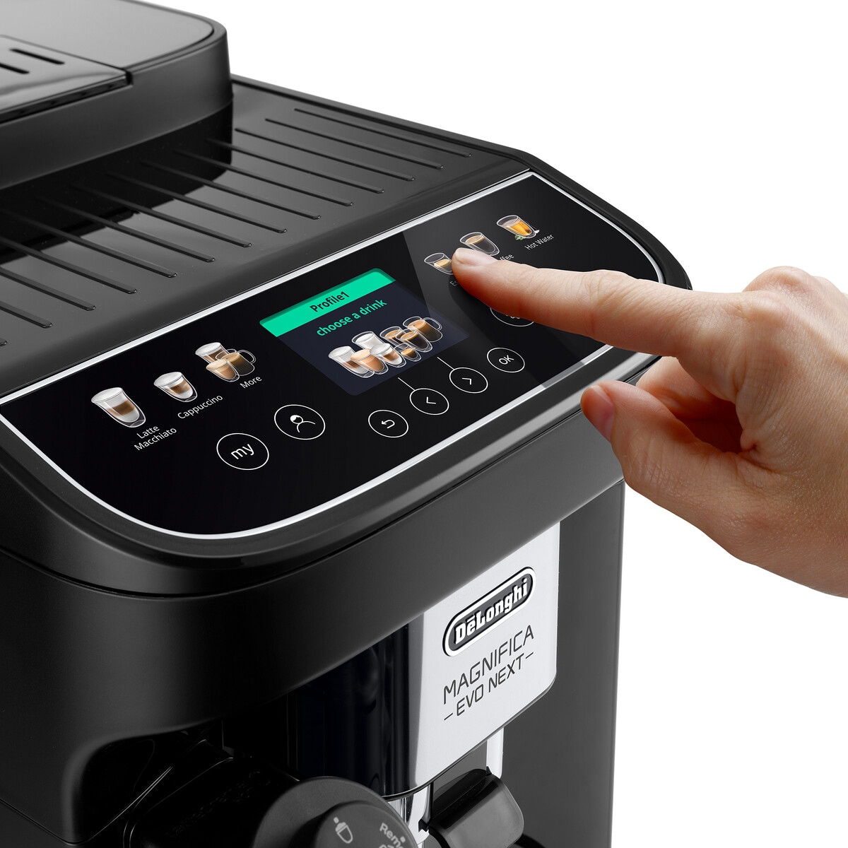 De'Longhi Kaffeevollautomat »Magnifica Evo Next ECAM310.60.GB, grau«