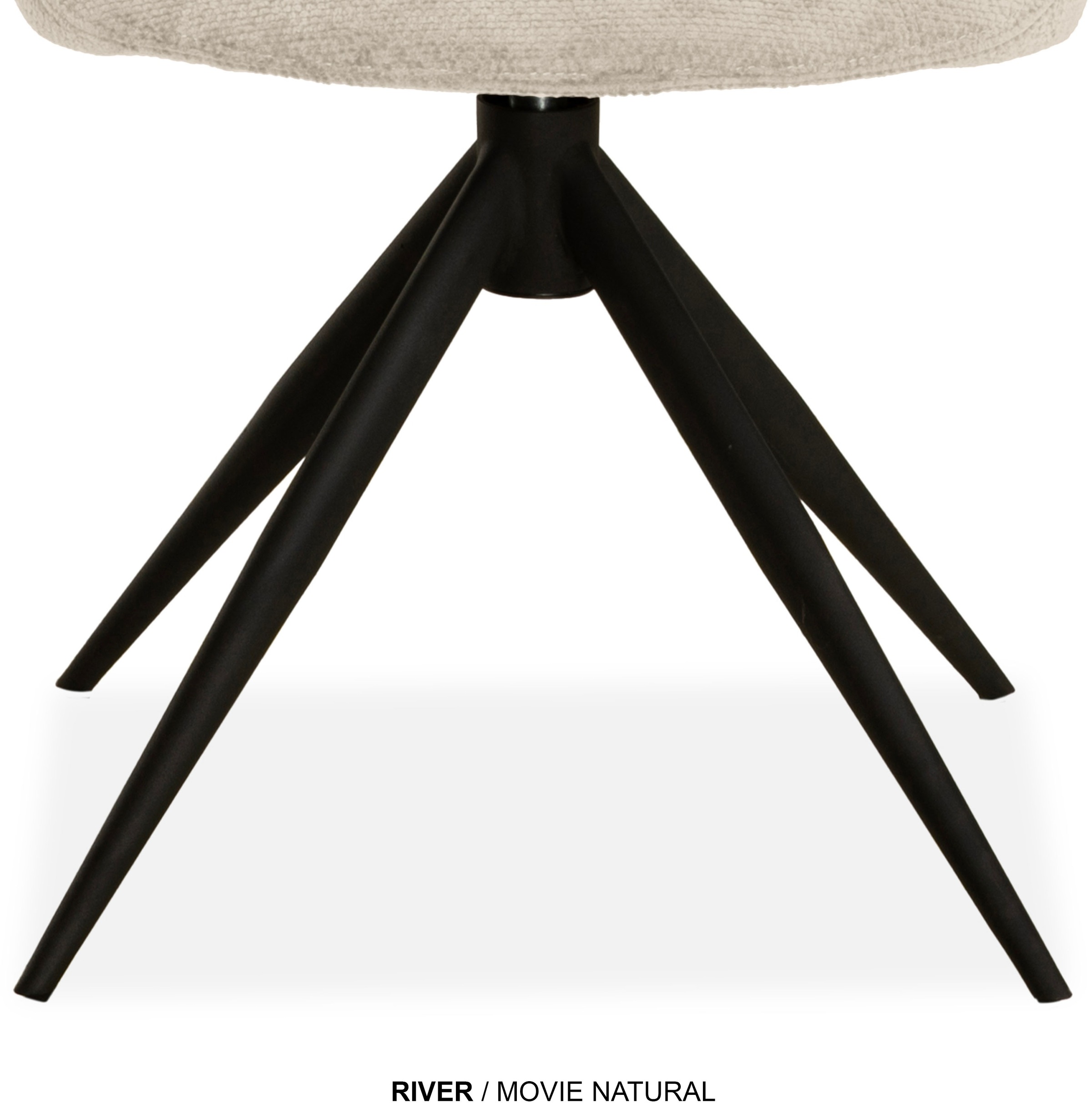 OMG Design Esszimmerstuhl »River« (Set) 2 Stk.Drehstuhl mit auto-return, mit Handgriff