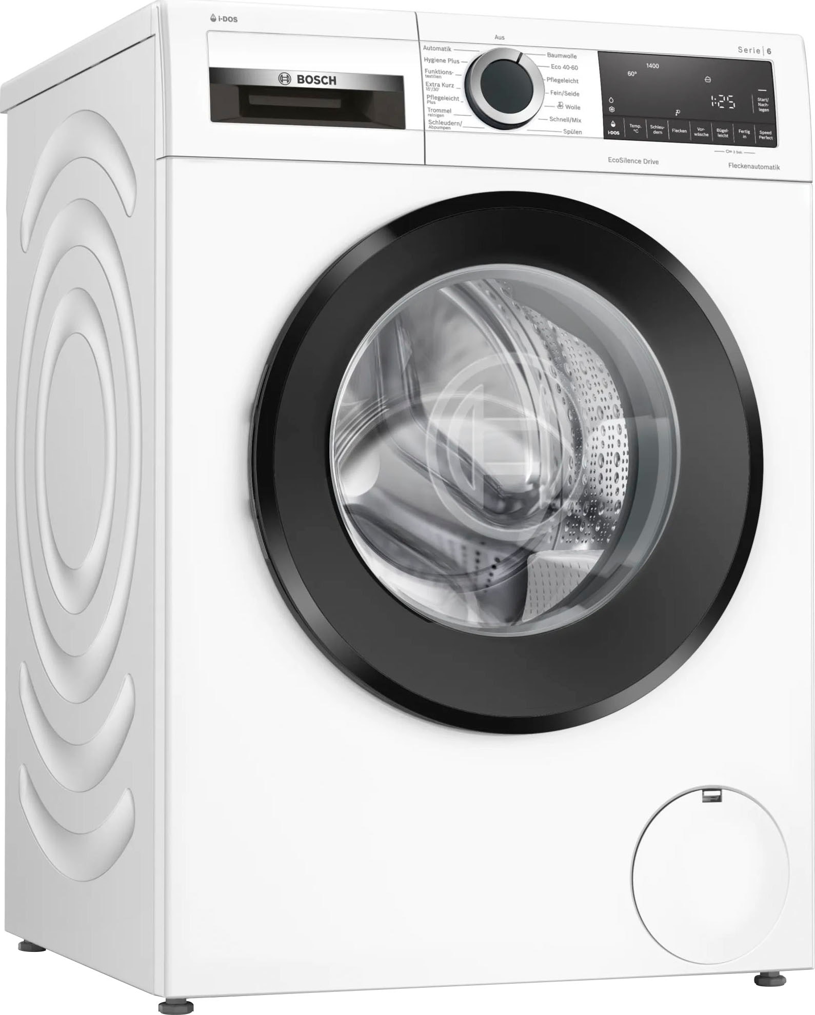 BOSCH Waschmaschine Serie 6 »WGG154A10«, 10 kg, 1400 U/min, i-DOS dosiert exakt die benötigte Wasser- und Waschmittelmenge