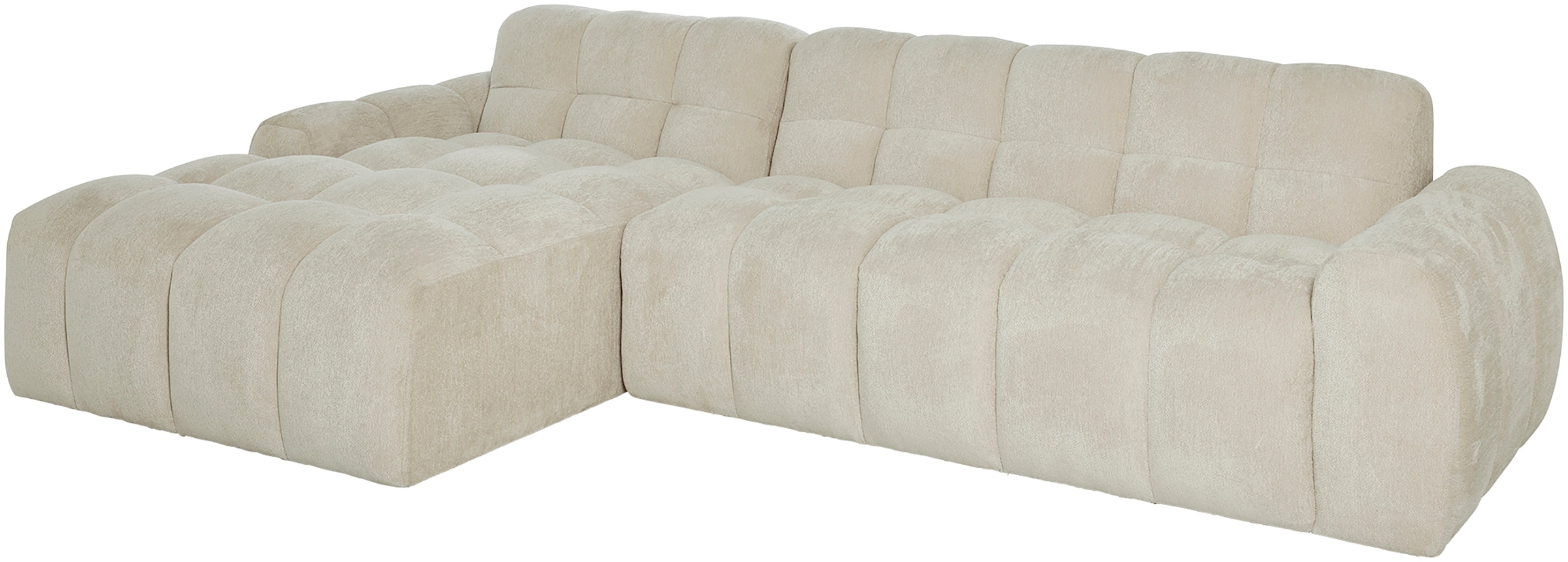 Jahnke Ecksofa »RELAX BUBBLE CORNER« Platz für bis zu 5 Personen,Taschenfederkernpolsterung,L-Form,B:305 cm