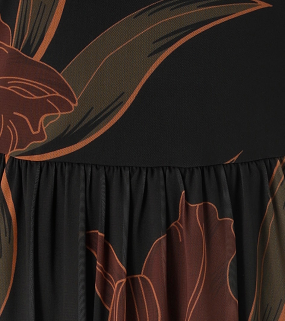 Aniston SELECTED Maxikleid in Mesh-Qualität und Gummizug in der Taille - NEUE KOLLEKTION