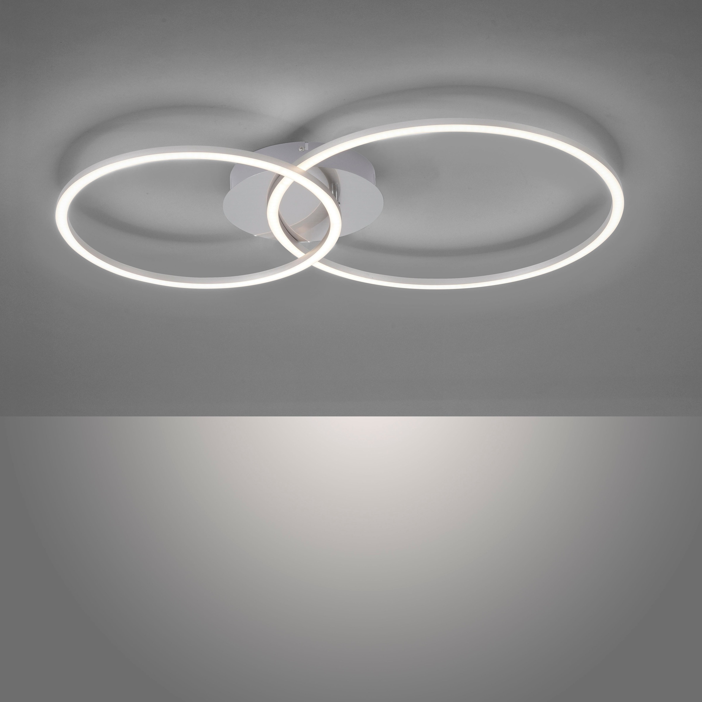 Jahren Wandschalter, Leuchten | ein XXL online den Ring 2 Direkt kaufen 3 Garantie dimmbar schwenkbar mit LED über »IVANKA«, Deckenleuchte flammig-flammig, ist stufenlos