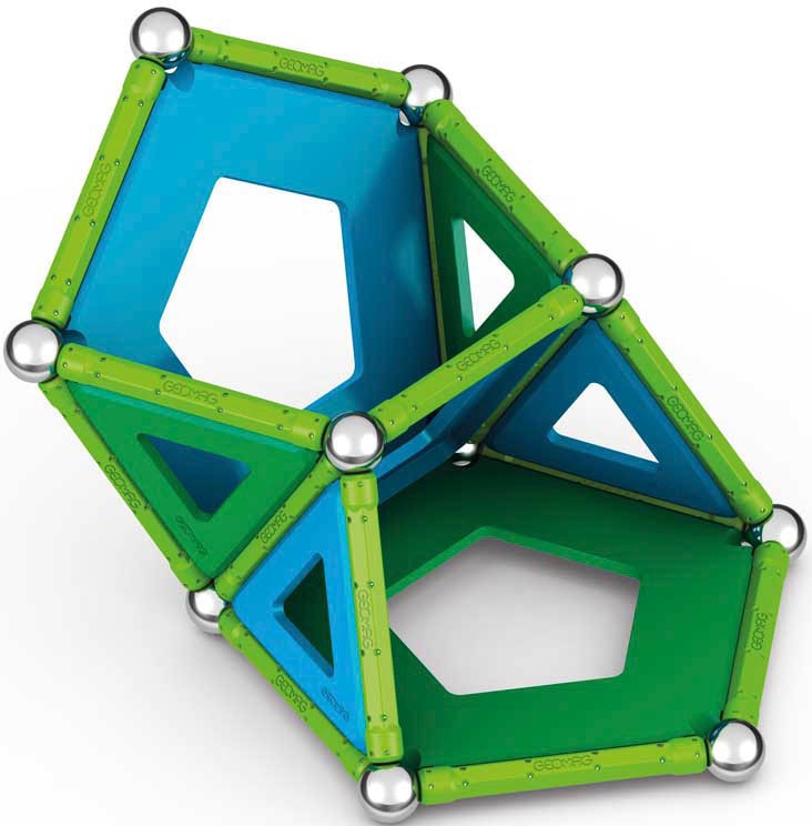 Geomag™ Magnetspielbausteine »GEOMAG™ Classic Panels, Recycled«, (52 St.), aus recyceltem Material; Made in Europe