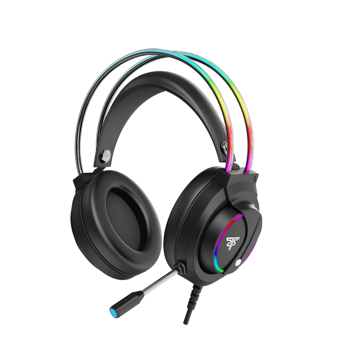 Hyrican Tastatur- und Headset-Set »Striker-Gaming-Set Gaming-Tastatur ST-MK91; Halo ST-GH707 Headset« mit RGB-Beleuchtung, kabelgebunden