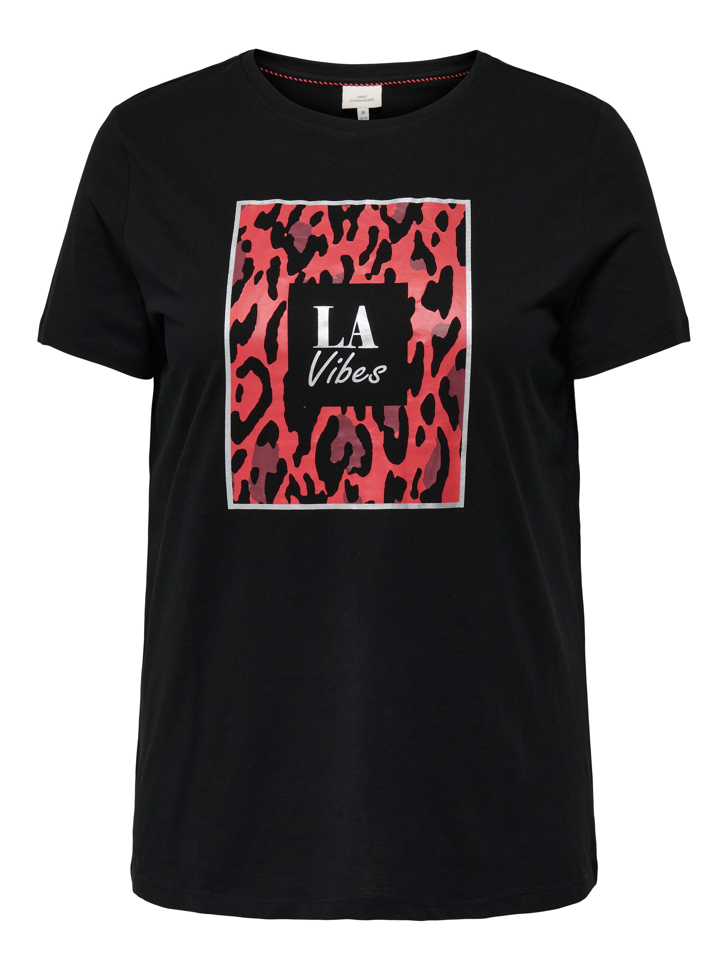 ONLY CARMAKOMA Kurzarmshirt »CARBOOSTERY LIFE SS REG TEE JRS BS«