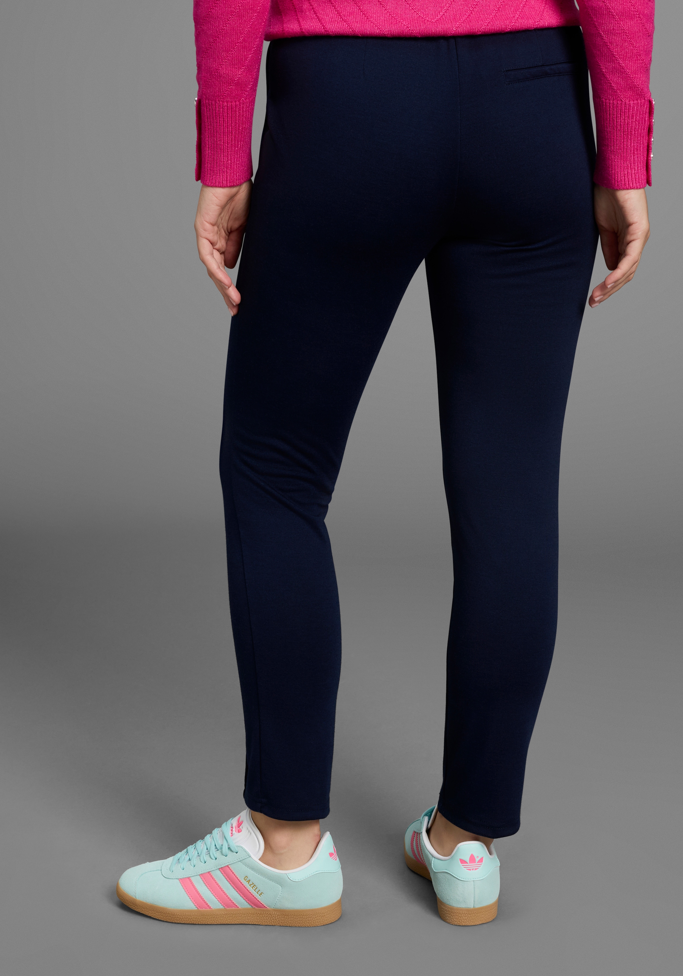Laura Scott Jogger Pants, aus bequemer, elastischer Ware in edlem, sportivem Look