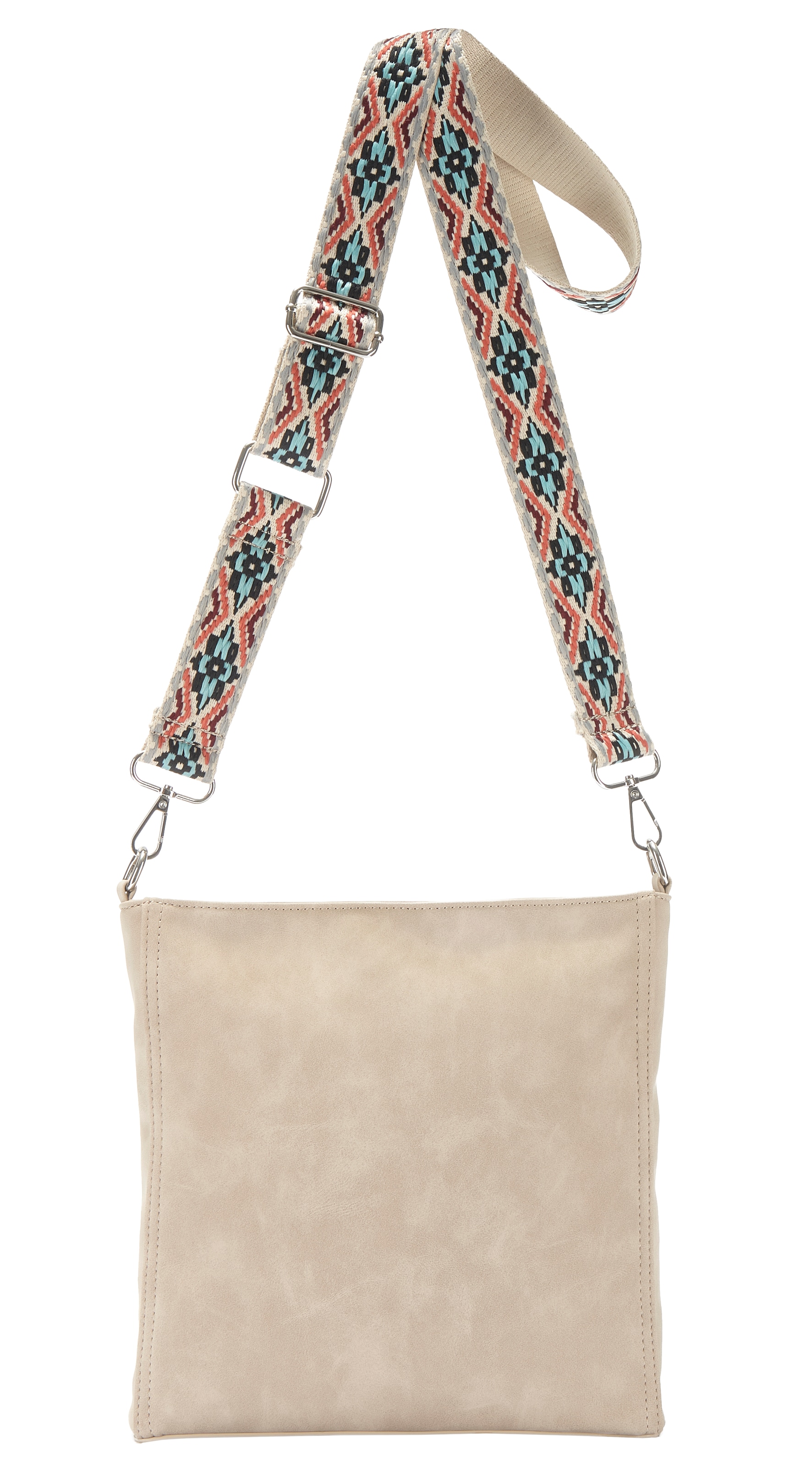 Vivance Umhängetasche »Handtasche« Schultertasche, Crossbody-Bag mit austauschbarem Schulterriemen VEGAN