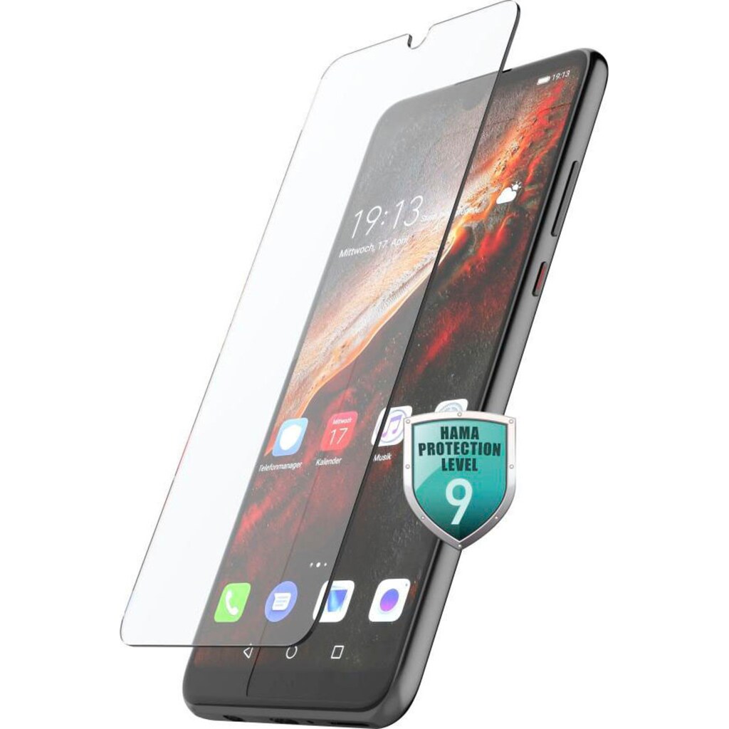 Hama Displayschutzglas »Echtglas-Schutz für Huawei P30 lite / P 30 lite Handy Schutzglas«