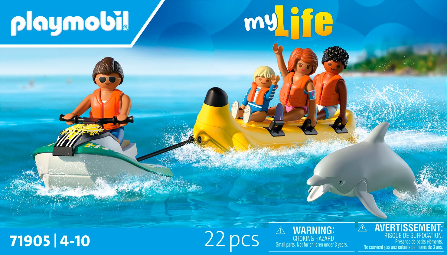 Playmobil® Konstruktions-Spielset »Bananenboot-Tour (71905), My Life« Made in Europe