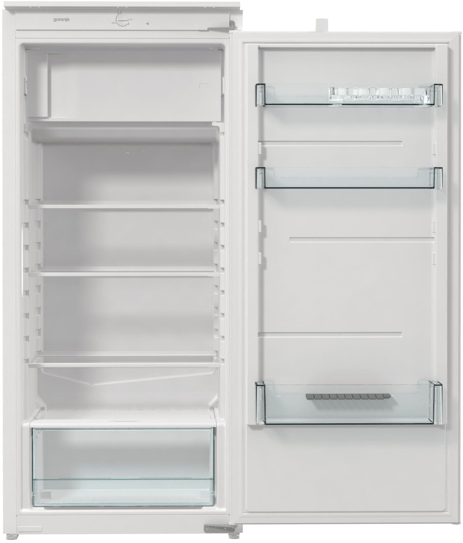 Einbaukühlschrank »RBI 412 EE1«, RBI 412 EE1, 122,5 cm hoch, 54 cm breit, CrispZone