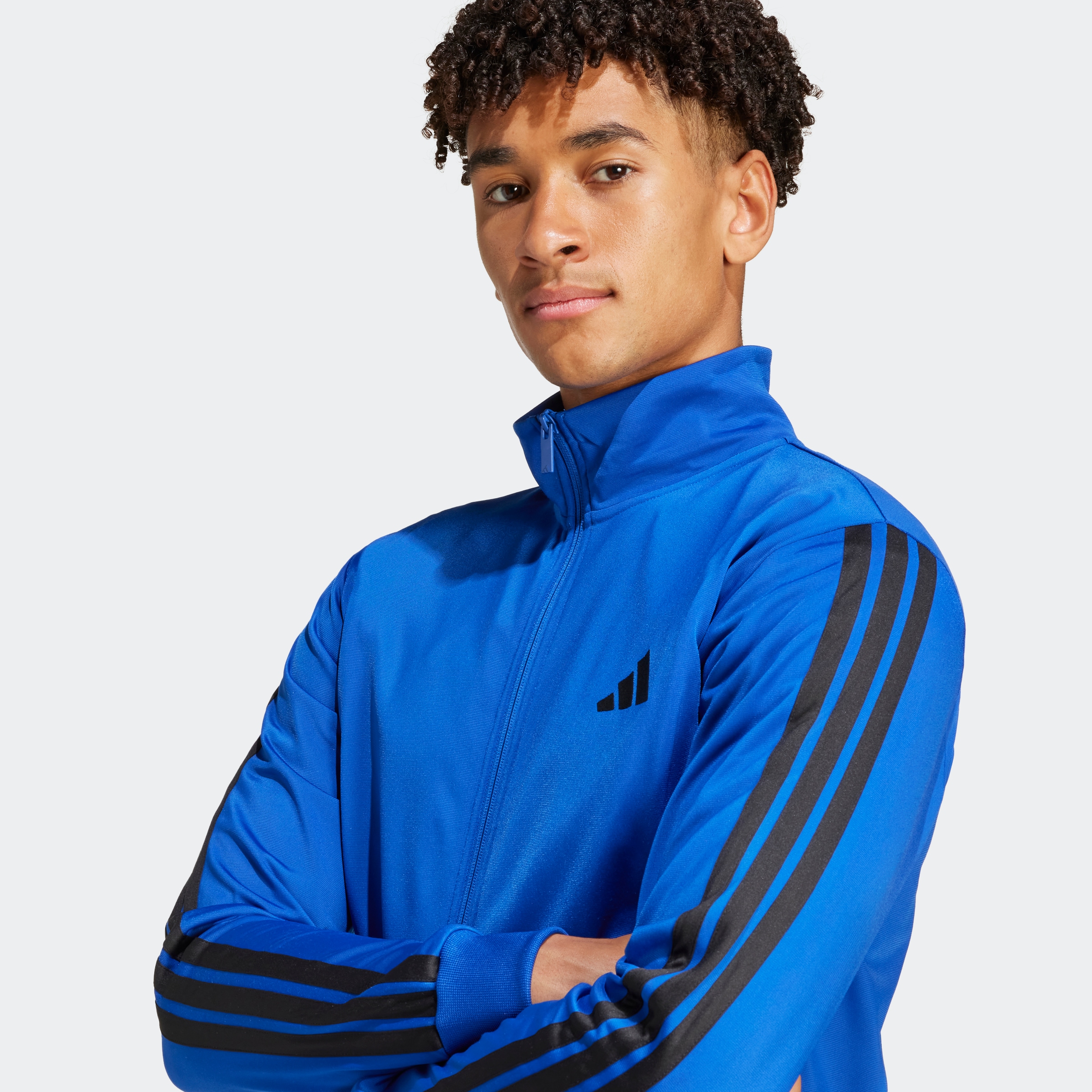 adidas Sportswear Trainingsanzug »M 3S TR TT TS«, (2 tlg.), Basic 3-Streifen Tricot