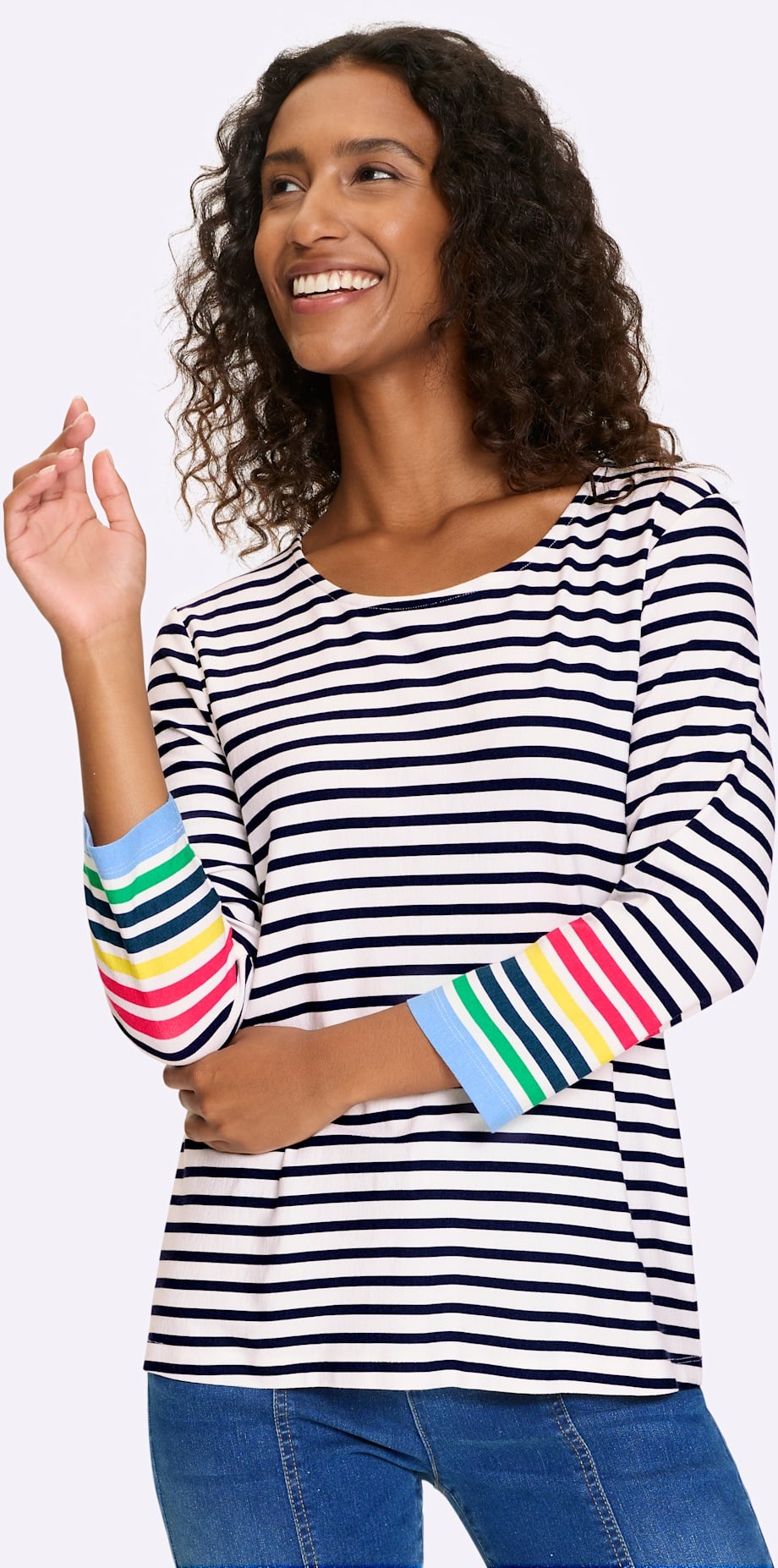 heine 3/4-Arm-Shirt »Ringelshirt« 1 tlg.